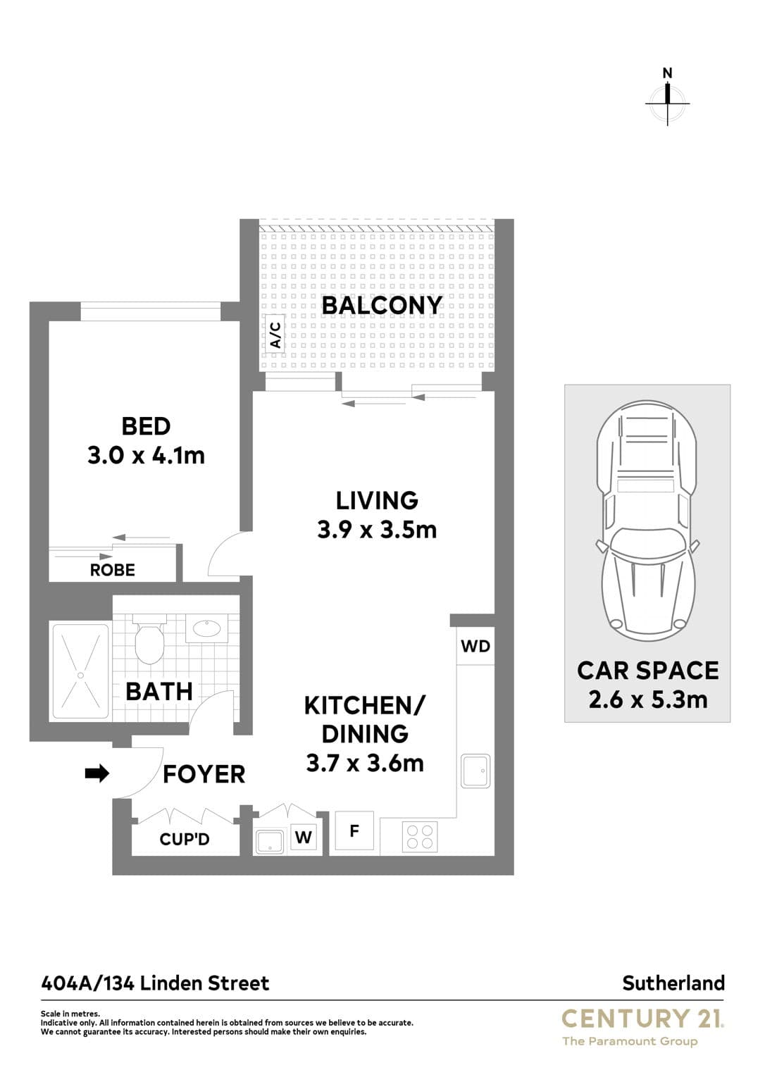 404A/134 Linden Street, Sutherland, NSW, 2232, Sutherland - Thumbnail 8