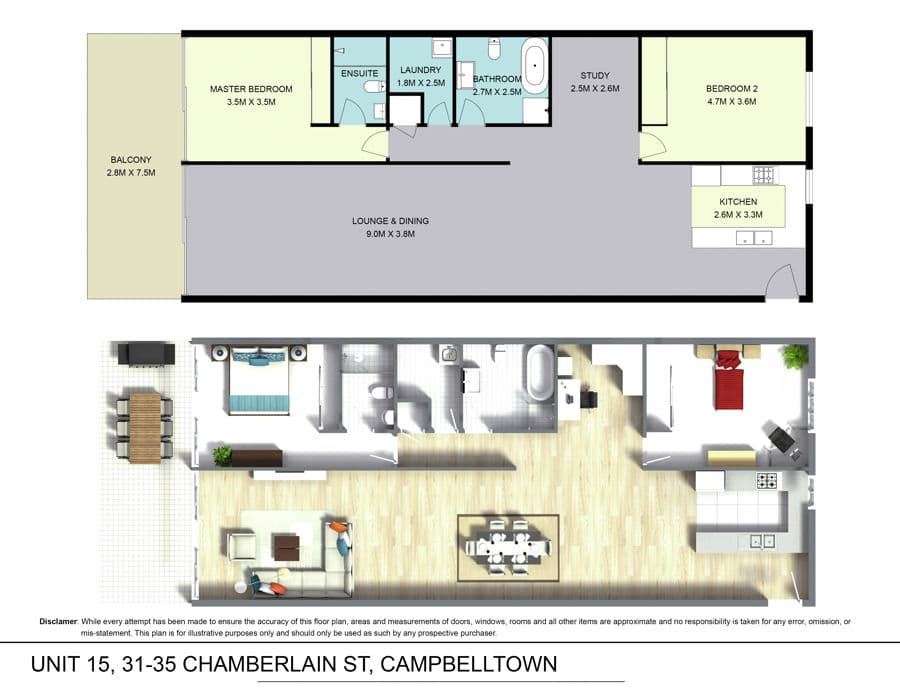 15/31-35 Chamberlain Street, Campbelltown, NSW, 2560, Campbelltown - Thumbnail 7