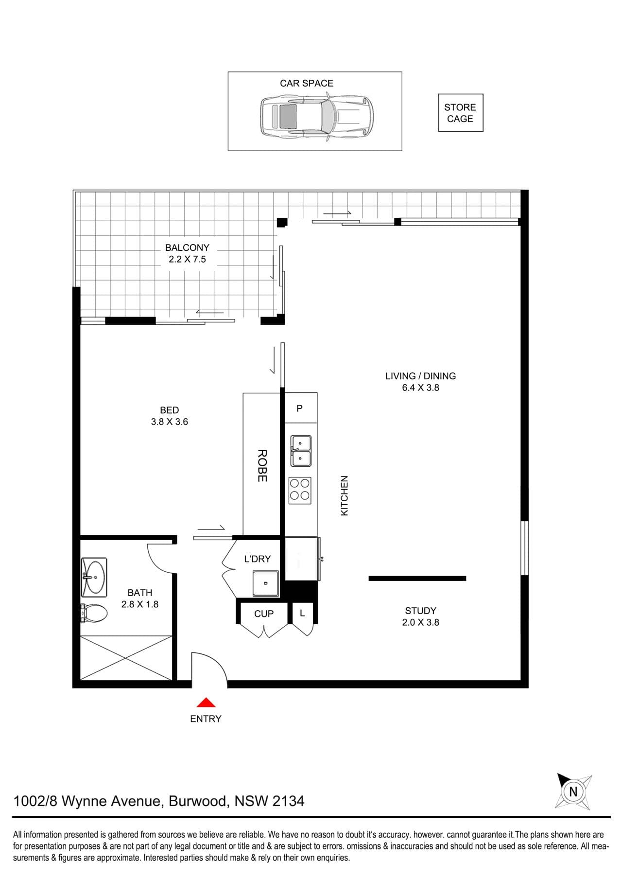 1002C/8 Wynne Avenue, Burwood, NSW, 2134, Burwood - Thumbnail 6