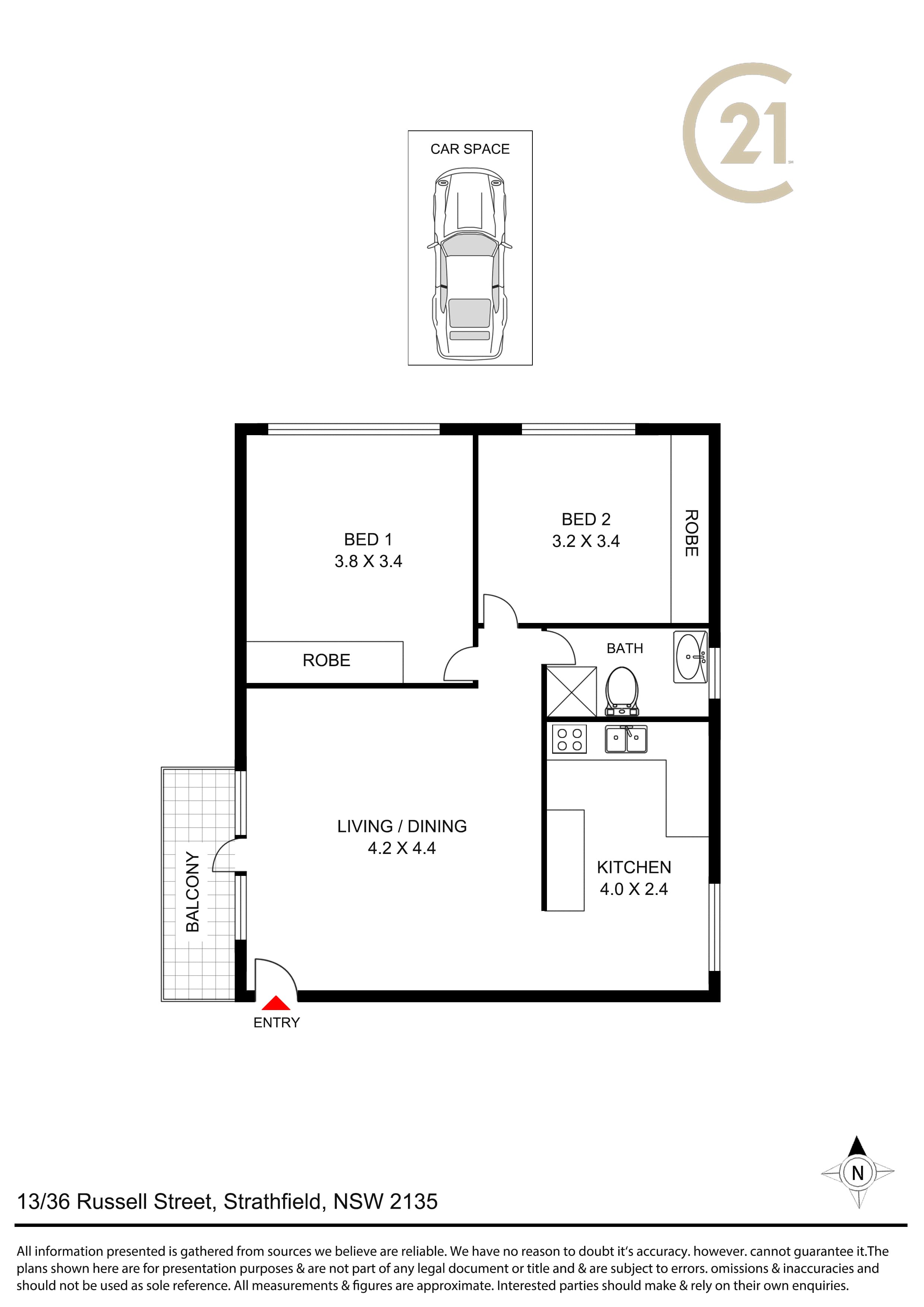 13/36 Russell Street, Strathfield, NSW, 2135, Strathfield - Thumbnail 8