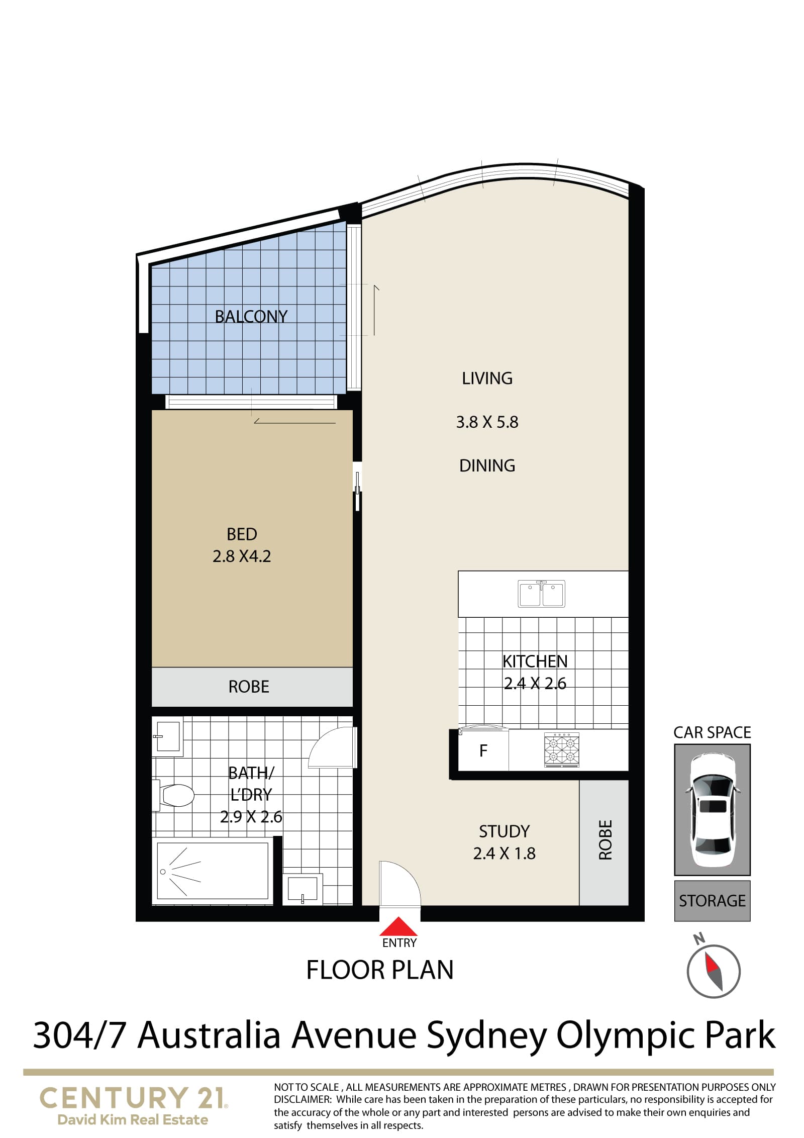 304/7 Australia Avenue, Sydney Olympic Park, NSW, 2127, Sydney Olympic Park - Thumbnail 8