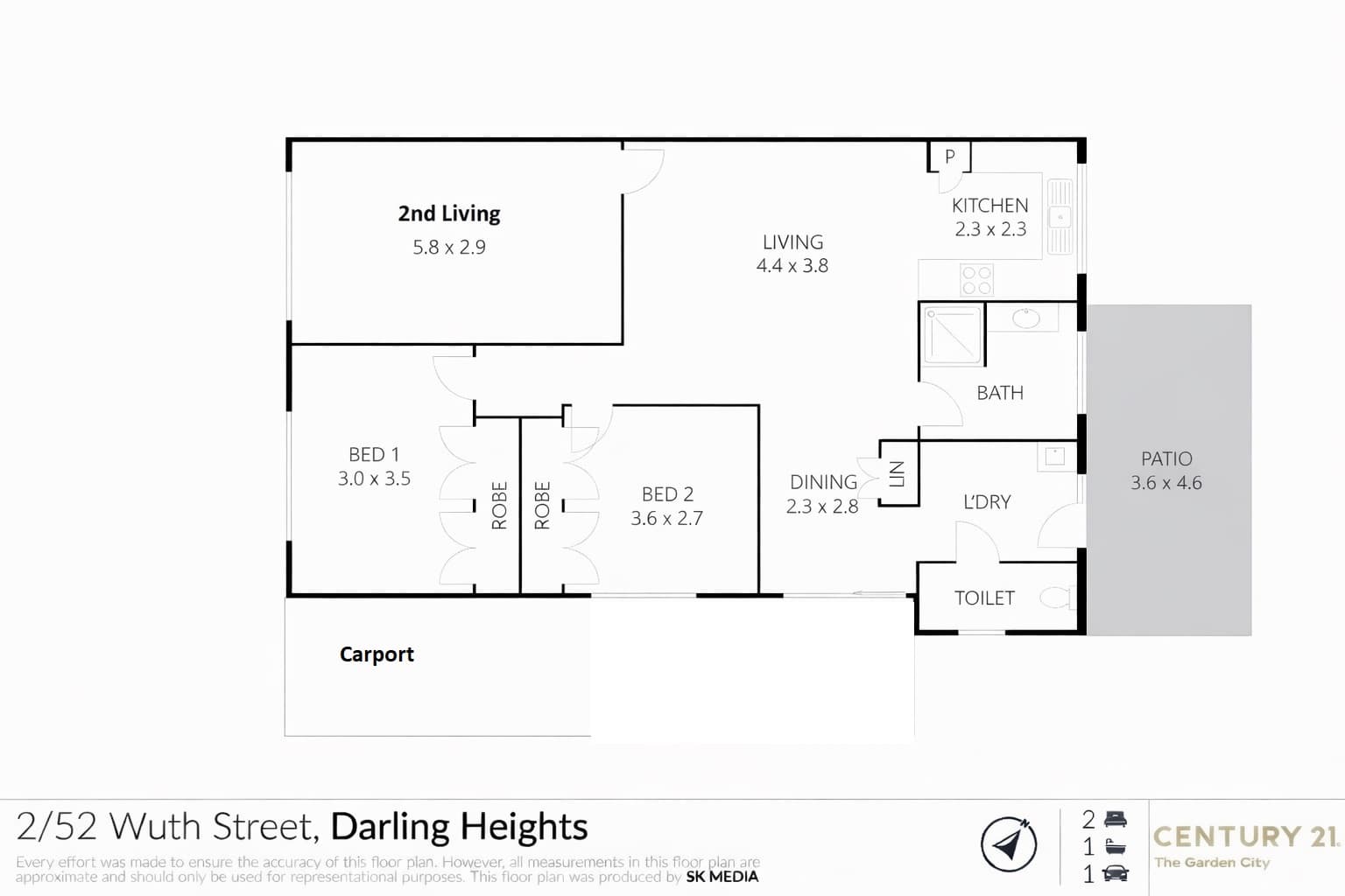 2/52 Wuth Street, Darling Heights, QLD, 4350, Darling Heights - Thumbnail 8