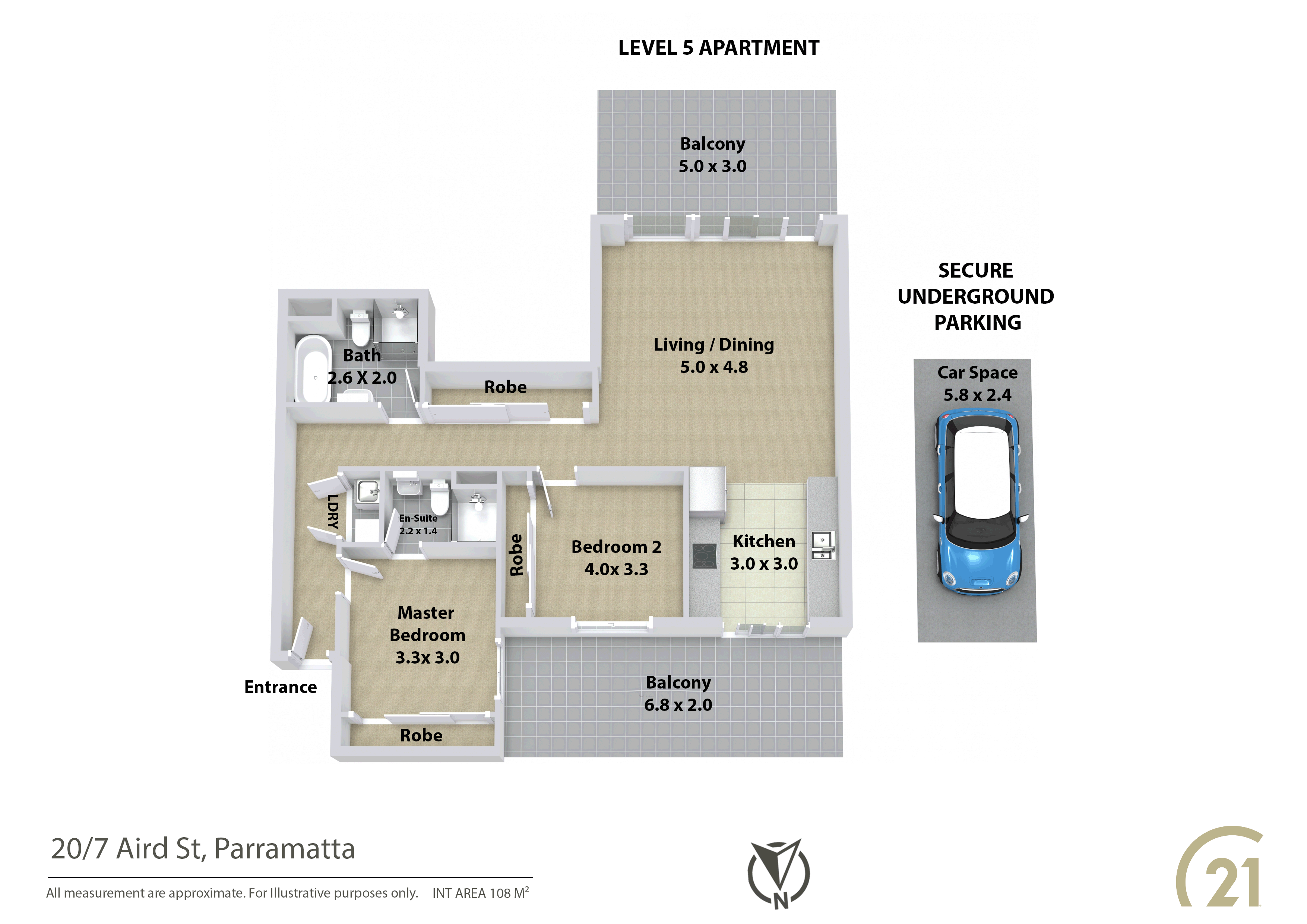 20/7 Aird Street, Parramatta, NSW, 2150, Parramatta - Thumbnail 7