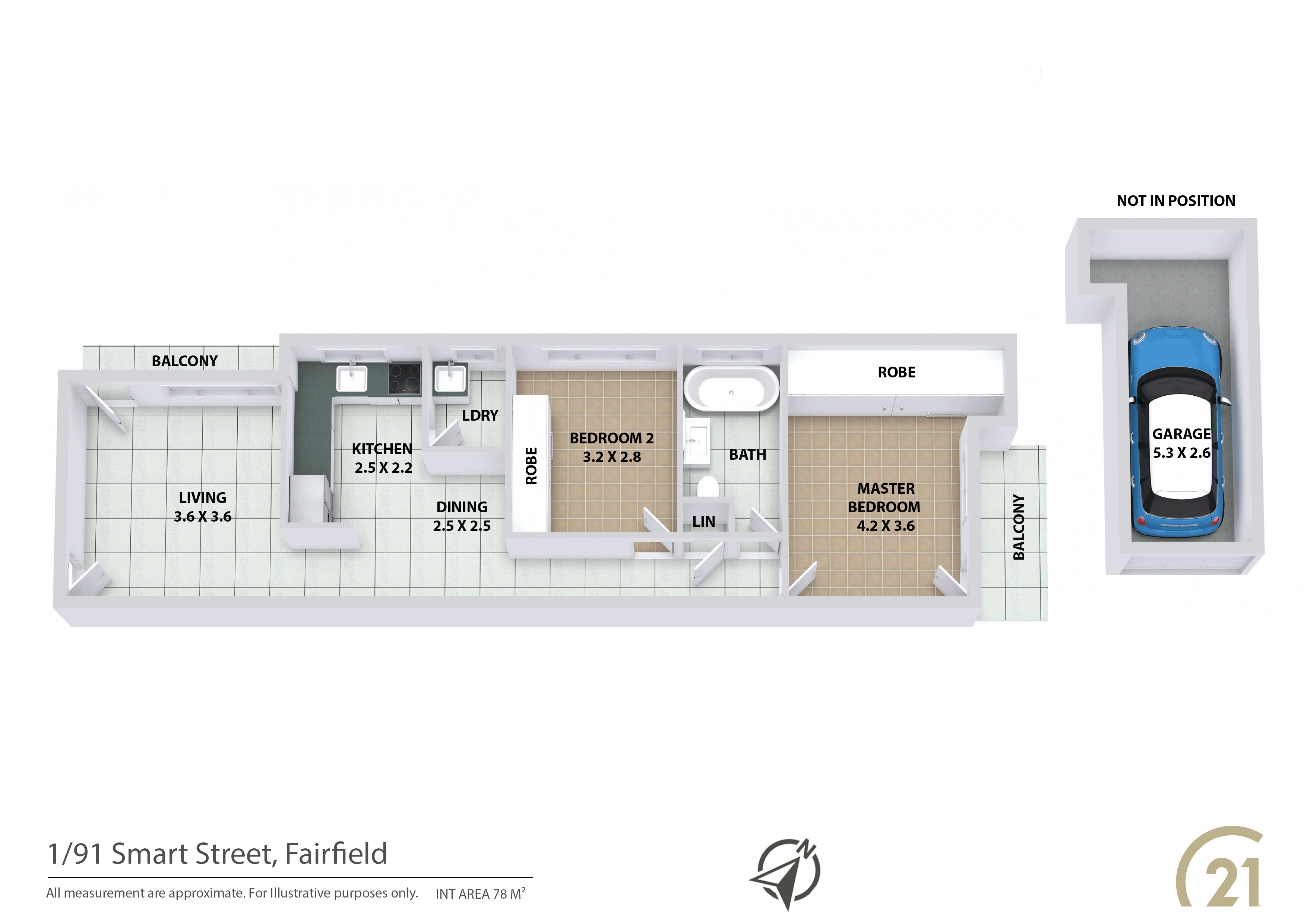 1/91 Smart Street, Fairfield, NSW, 2165, Fairfield - Thumbnail 8