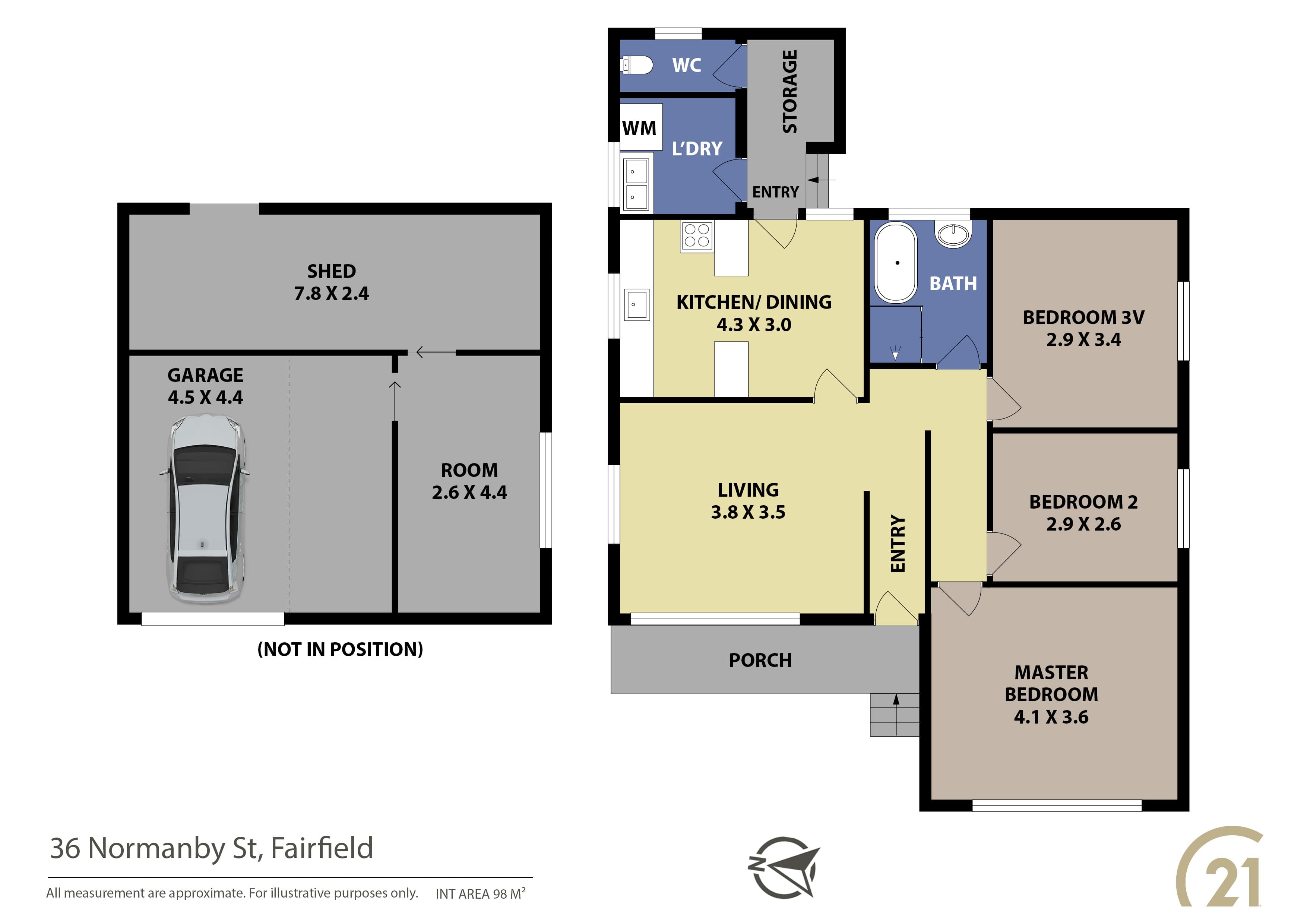 1/95-97 Ware Street, Fairfield, NSW, 2165, Fairfield East - Thumbnail 8