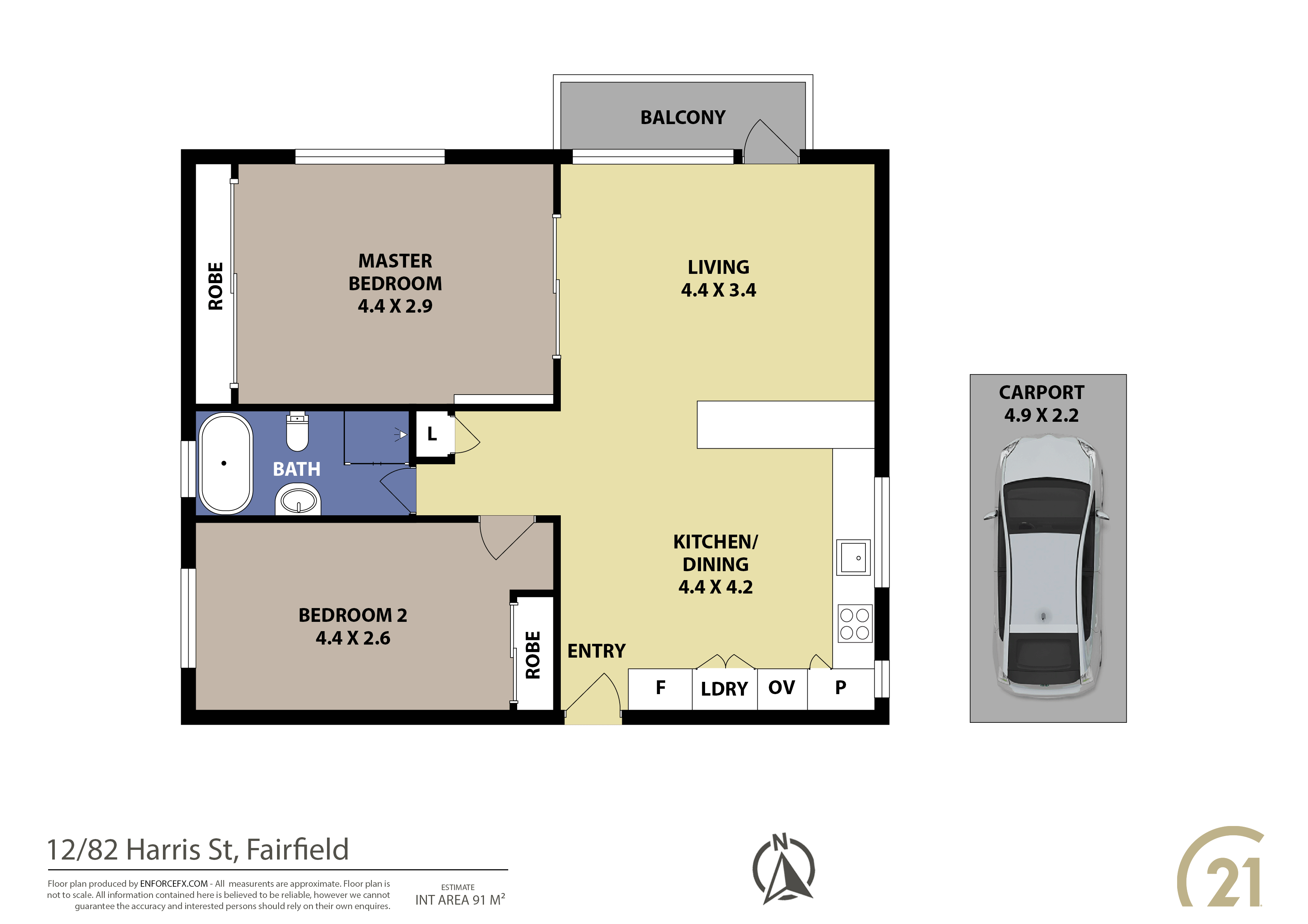 12/82 Harris Street, Fairfield, NSW, 2165, Fairfield - Thumbnail 8