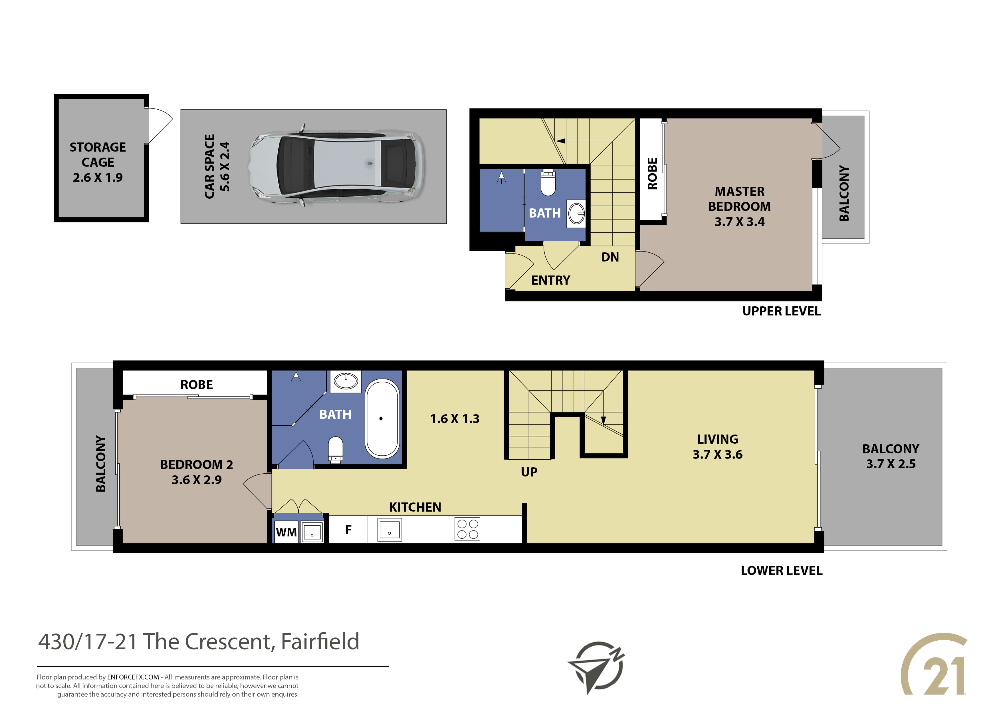 430/17-21 The Crescent, Fairfield, NSW, 2165, Fairfield - Thumbnail 6