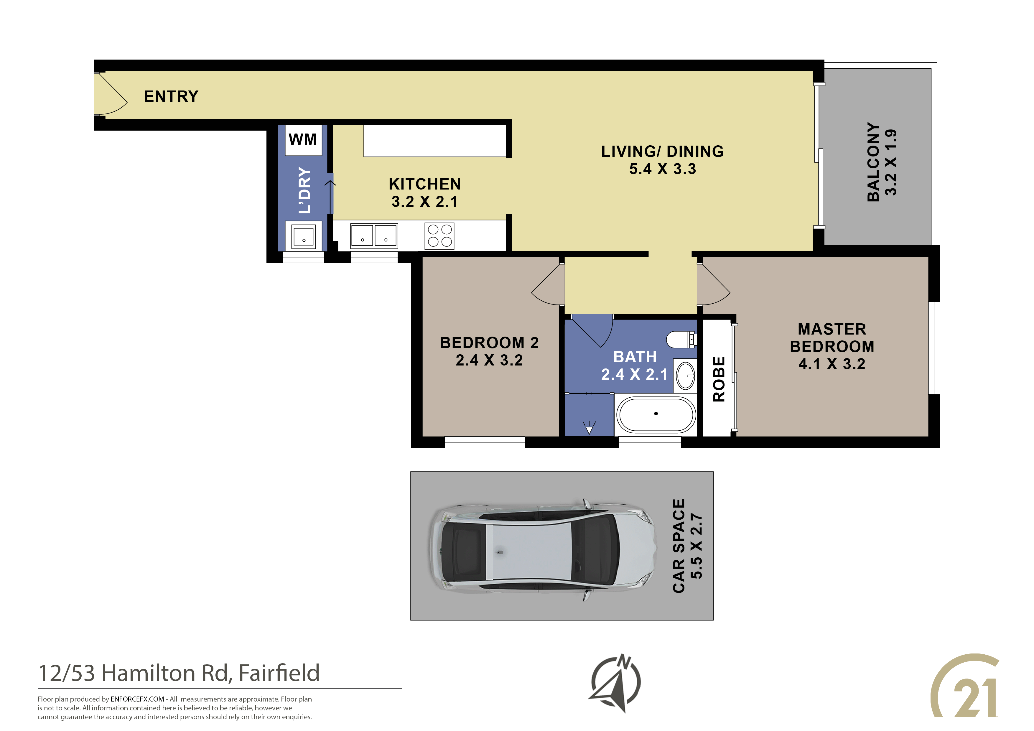 12/53 Hamilton Road, Fairfield, NSW, 2165, Fairfield - Thumbnail 8