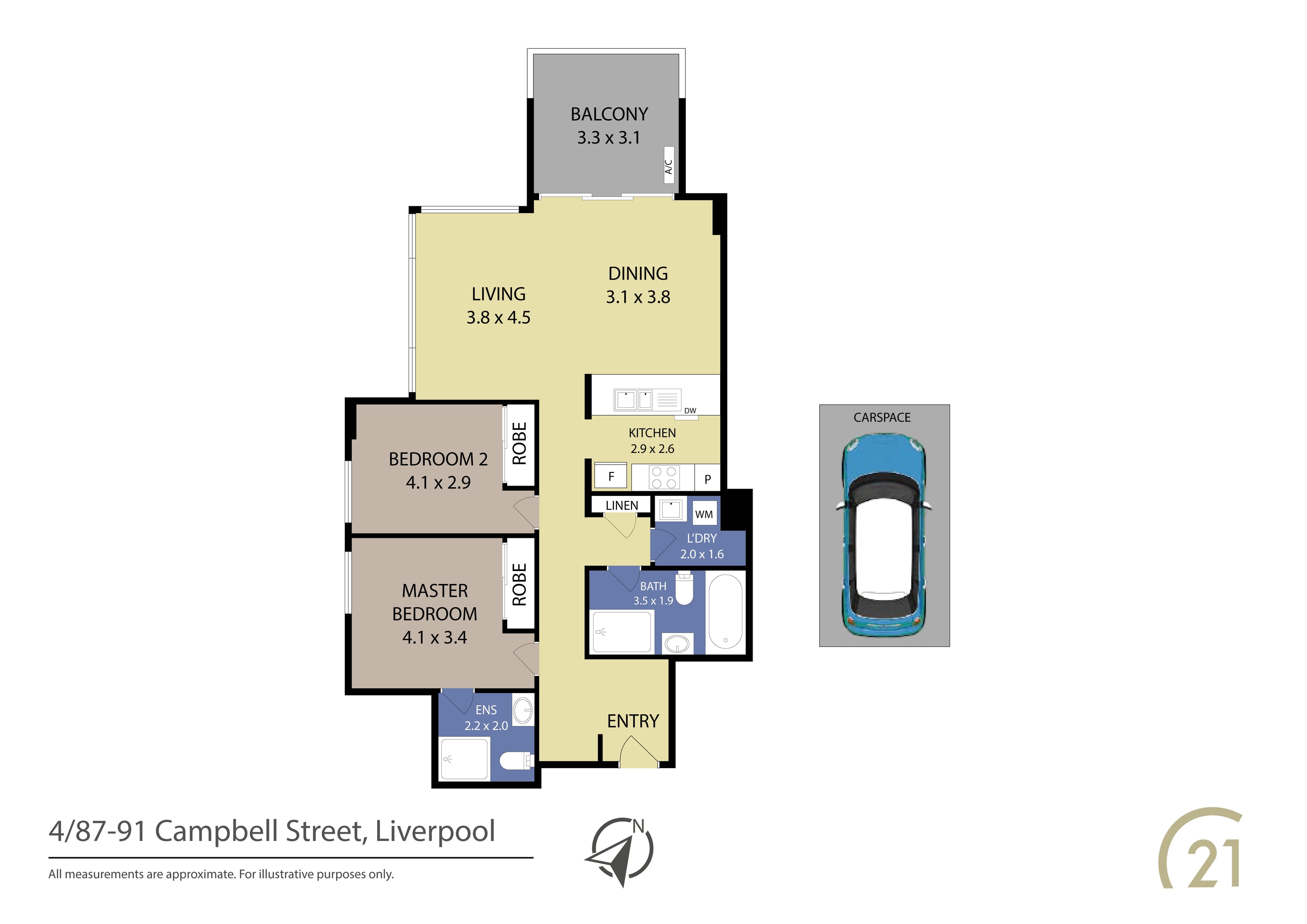 4/87-91 Campbell Street, Liverpool, NSW, 2170, Liverpool - Thumbnail 8