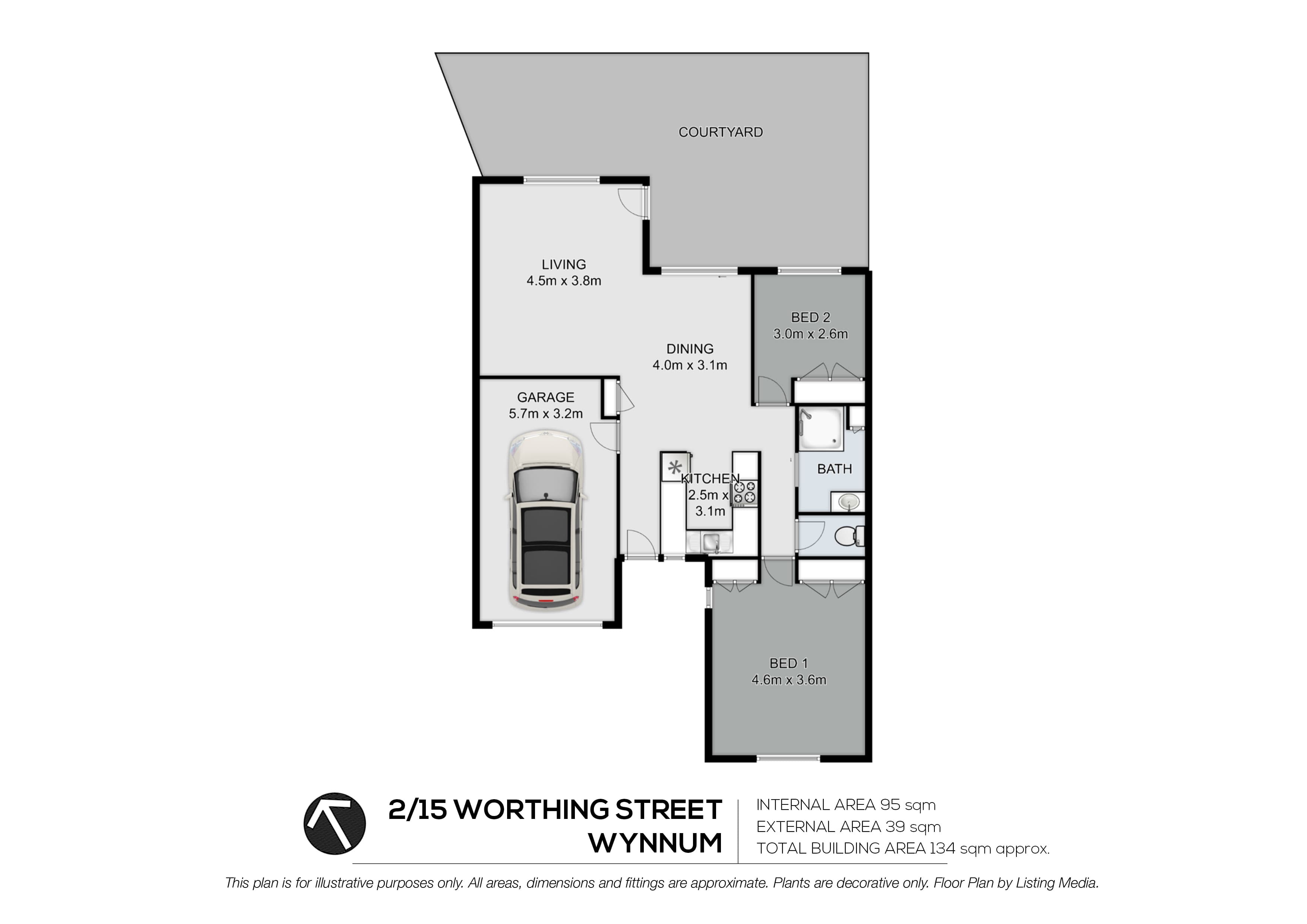 2/15 Worthing Street, Wynnum, QLD, 4178, Wynnum - Thumbnail 8