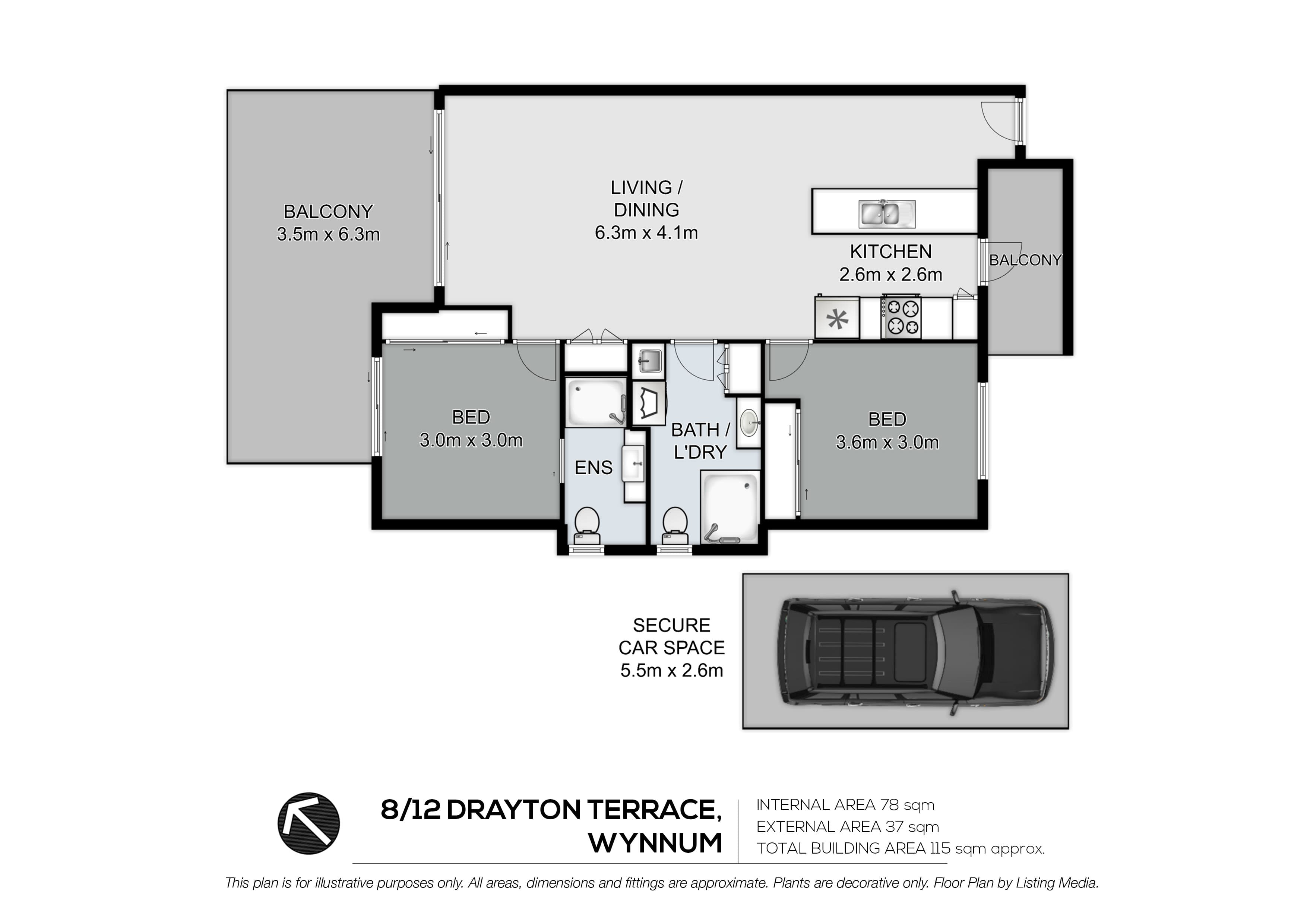 8/12 Drayton Terrace, Wynnum, QLD, 4178, Wynnum - Thumbnail 8