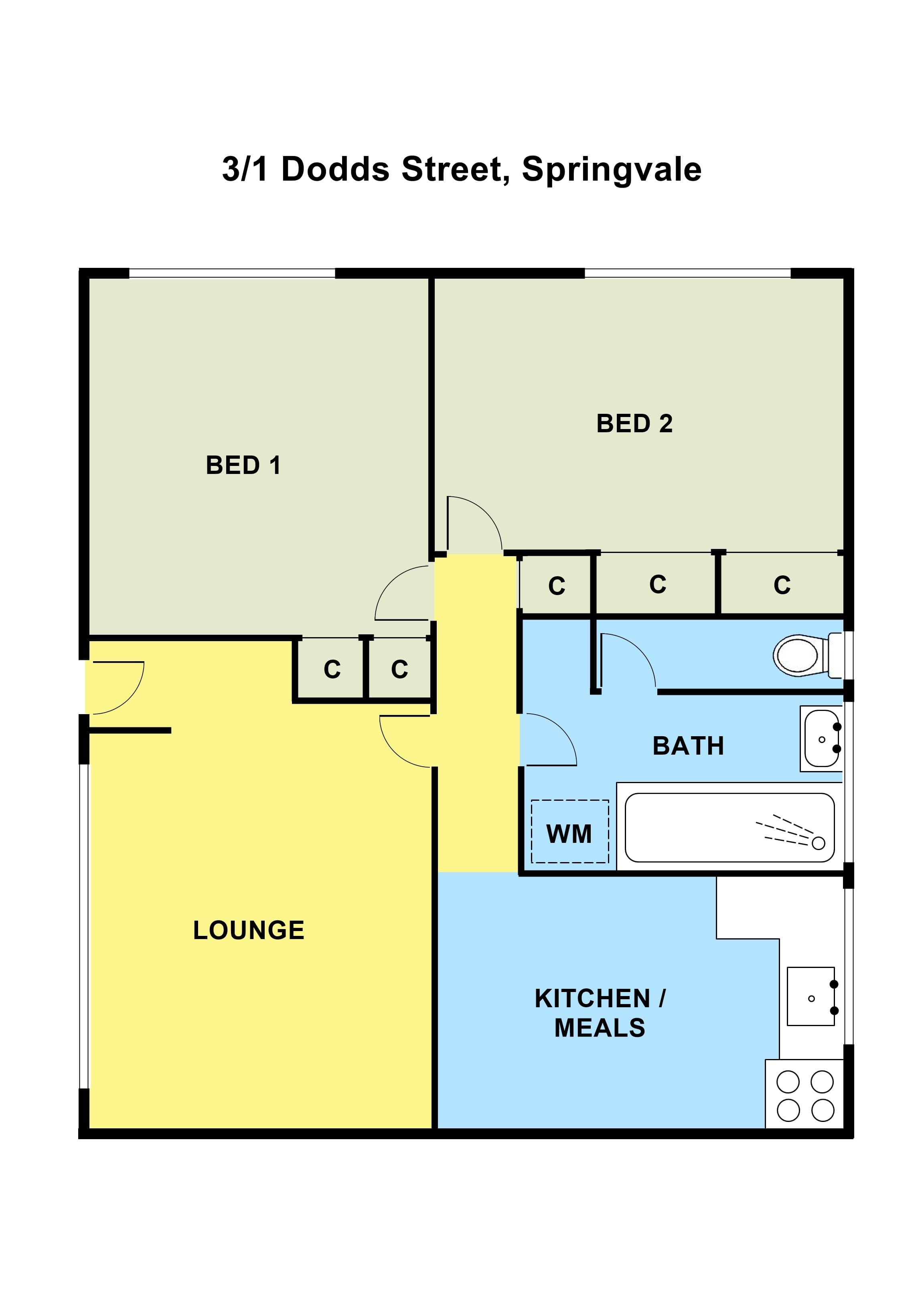 3/1 Dodds Street, Springvale, VIC, 3171, Springvale - Thumbnail 7