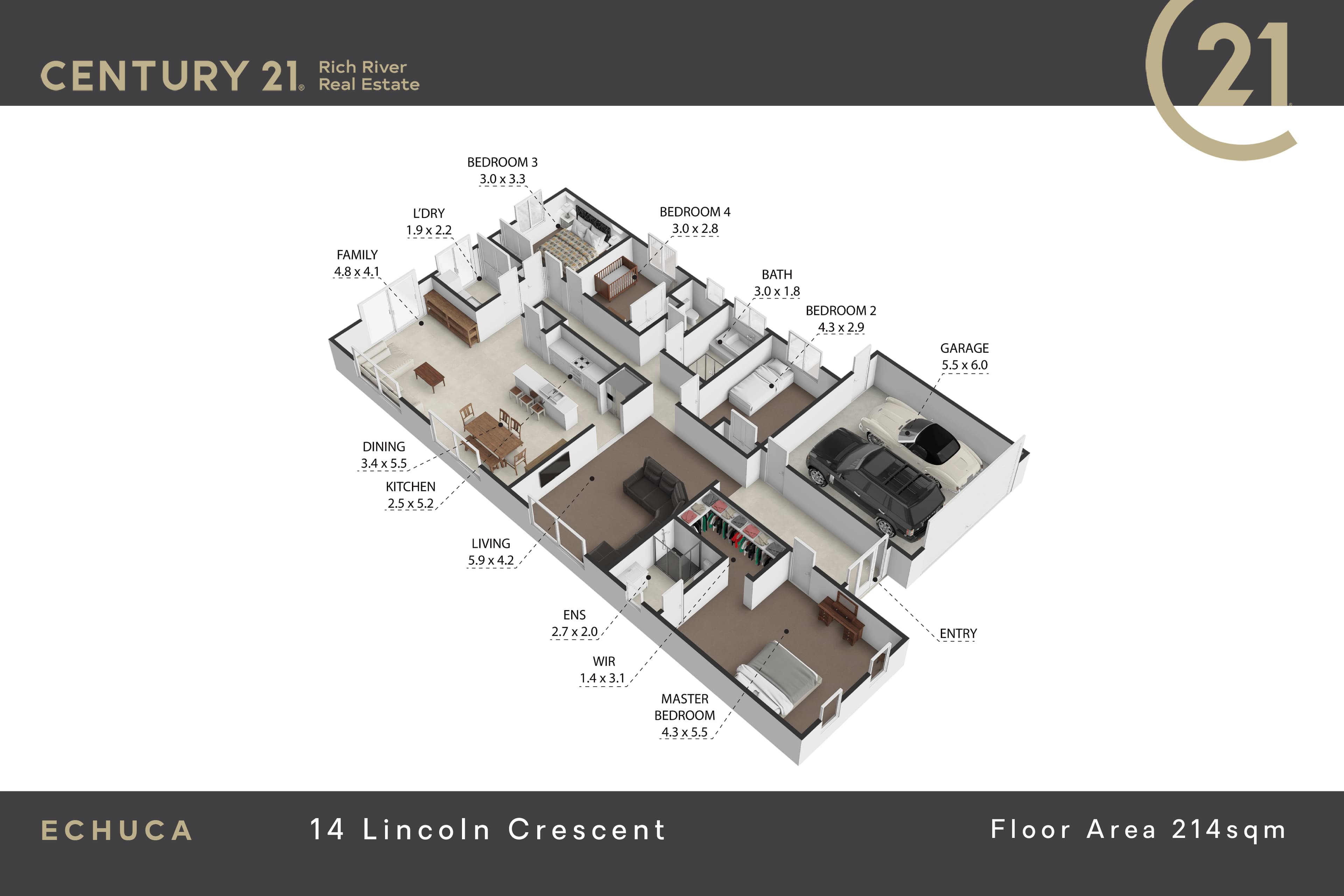 14 Lincoln Crescent, Echuca, VIC, 3564, Echuca - Thumbnail 7