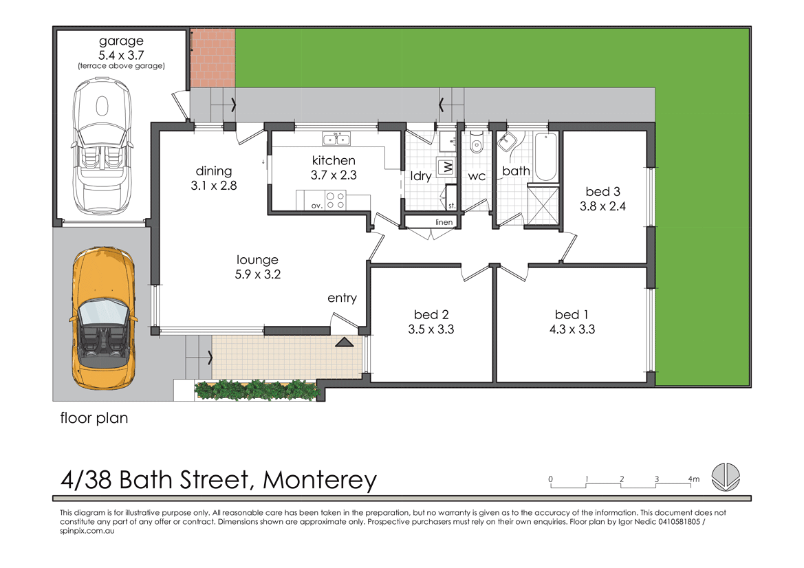 4/38 Bath Street, Monterey, NSW, 2217, Monterey - Thumbnail 8
