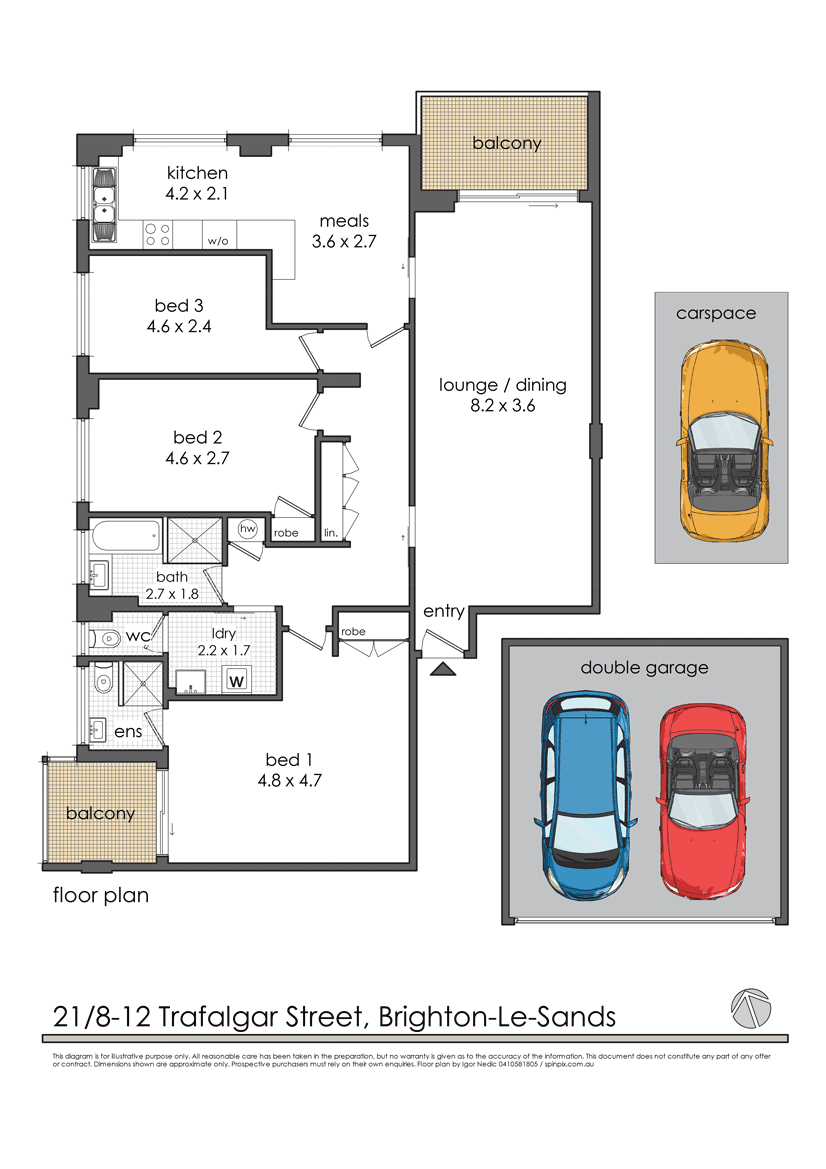 21/8 Trafalgar Street, Brighton-le-sands, NSW, 2216, Brighton-Le-Sands - Thumbnail 8