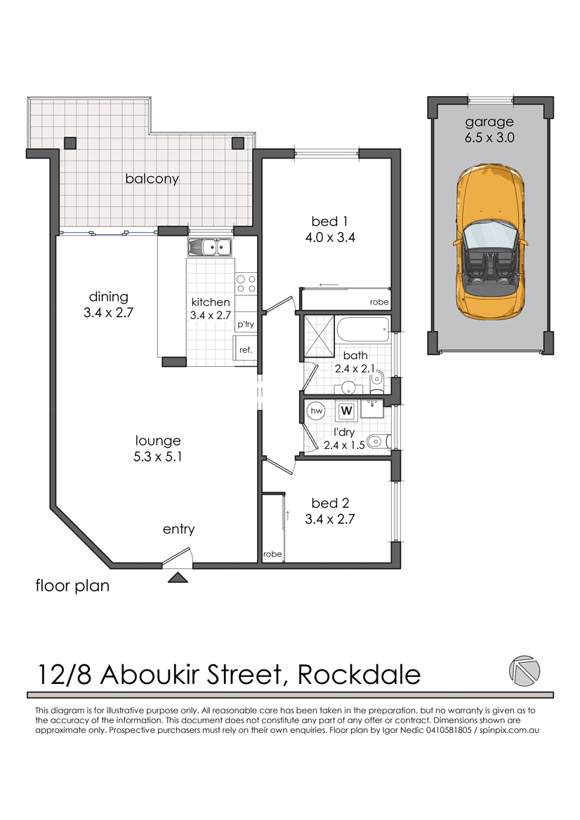 12/8 Aboukir Street, Rockdale, NSW, 2216, Rockdale - Thumbnail 8