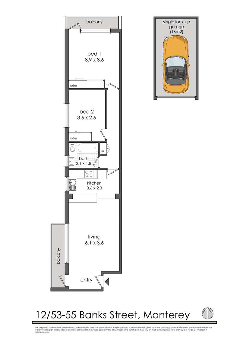 12/53 Banks Street, Monterey, NSW, 2217, Monterey - Thumbnail 7
