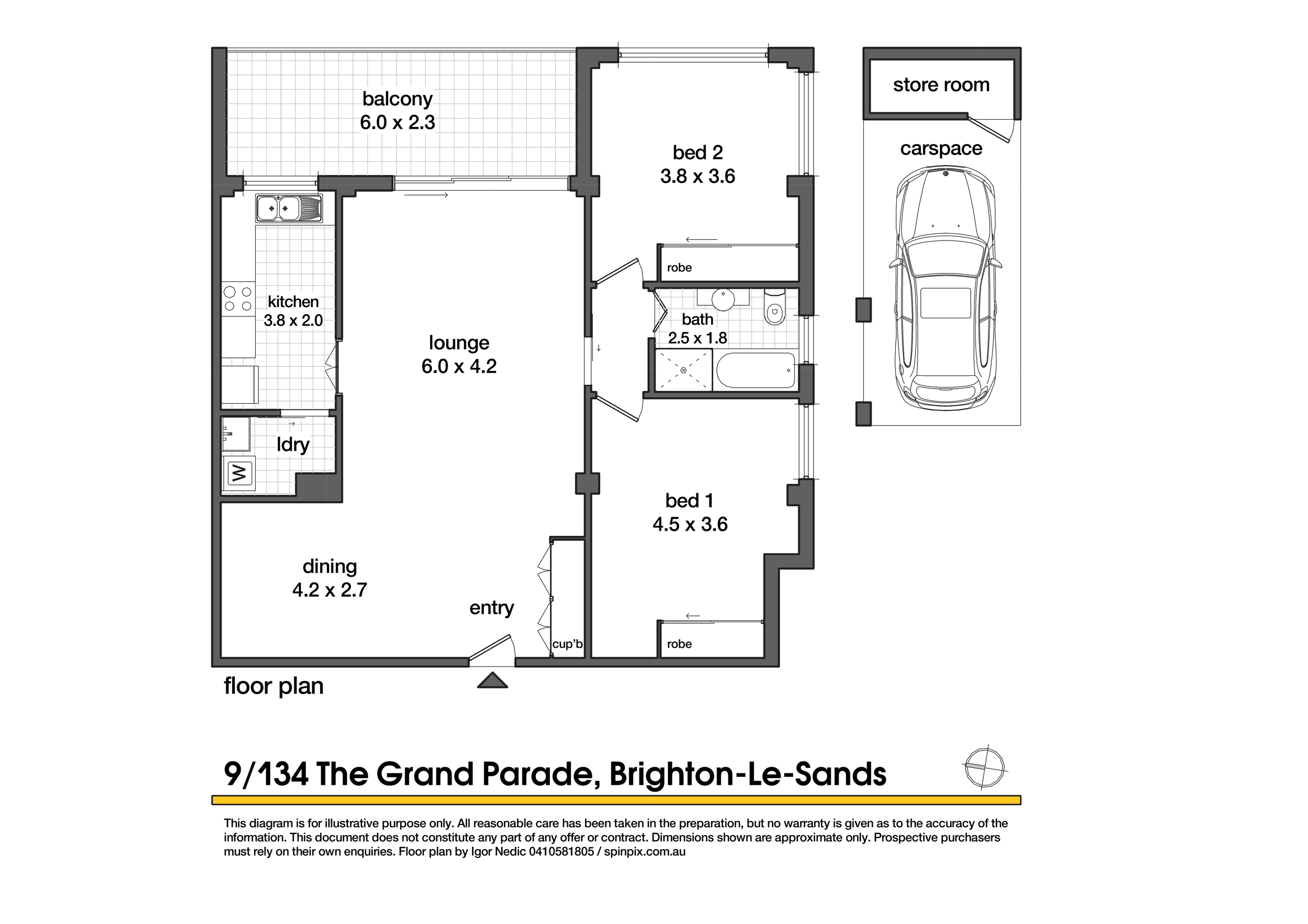 9/134 The Grand Parade, Brighton-le-sands, NSW, 2216, Brighton-Le-Sands - Thumbnail 8