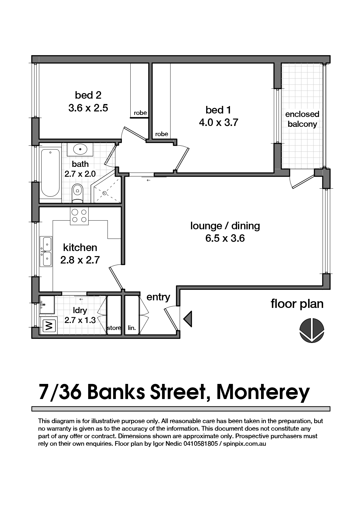 7/36 Banks Street, Monterey, NSW, 2217, Monterey - Thumbnail 8