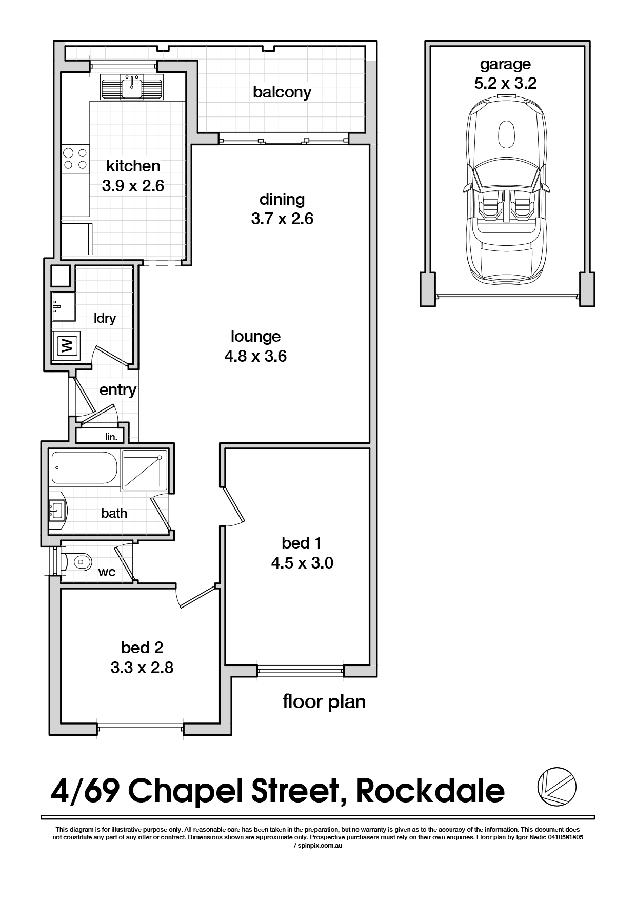 4/69 Chapel Street, Rockdale, NSW, 2216, Rockdale - Thumbnail 8