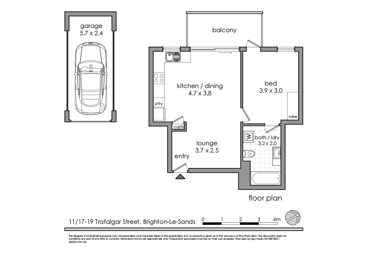 11/19 Trafalgar Street, Brighton-le-sands, NSW, 2216, Brighton-Le-Sands - Thumbnail 8