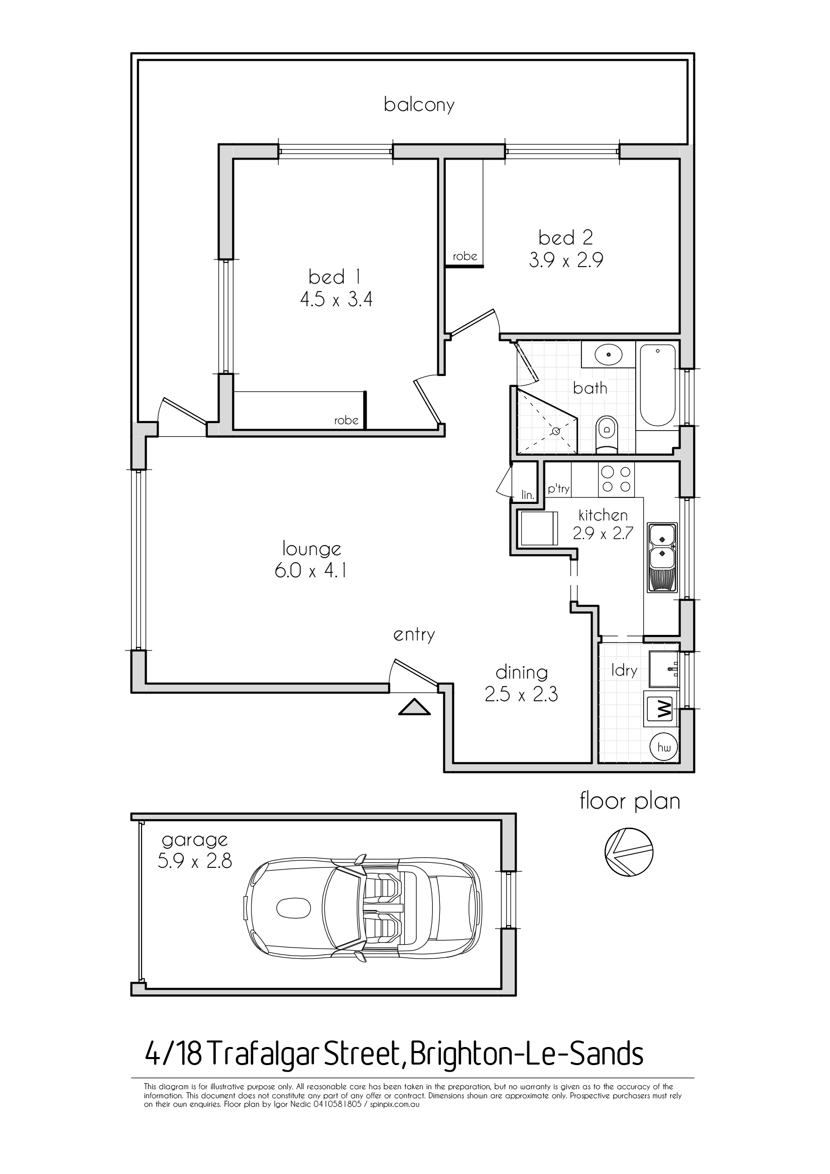 4/18 Trafalgar Street, Brighton-le-sands, NSW, 2216, Brighton-Le-Sands - Thumbnail 8