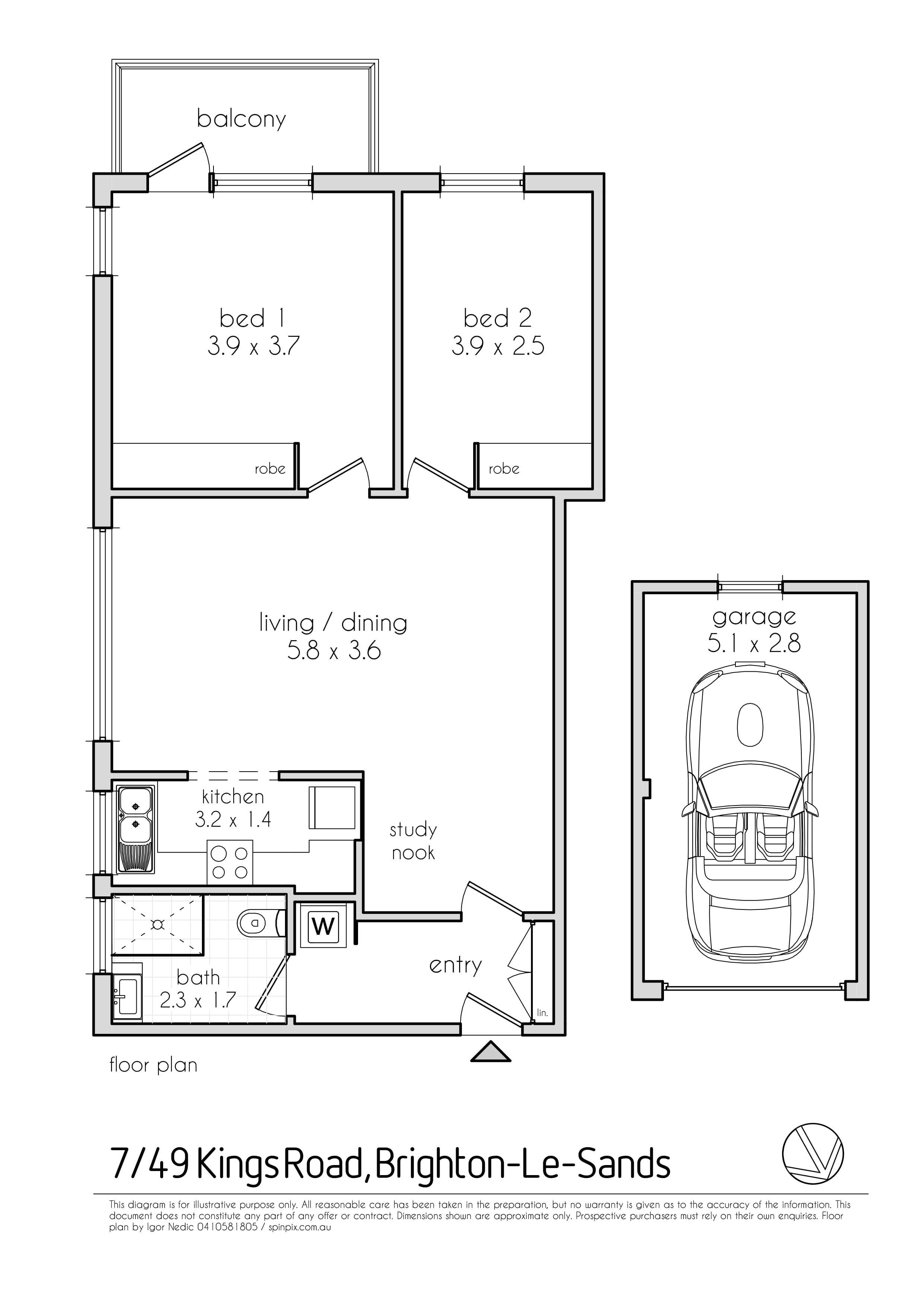 7/49 Kings Road, Brighton-le-sands, NSW, 2216, Brighton-Le-Sands - Thumbnail 8