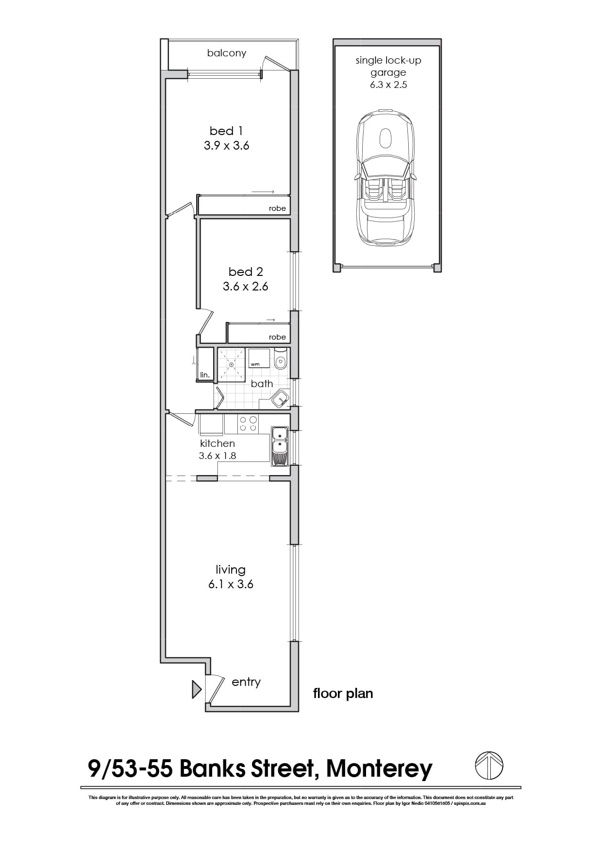 9/53-55 Banks Street, Monterey, NSW, 2217, Monterey - Thumbnail 4