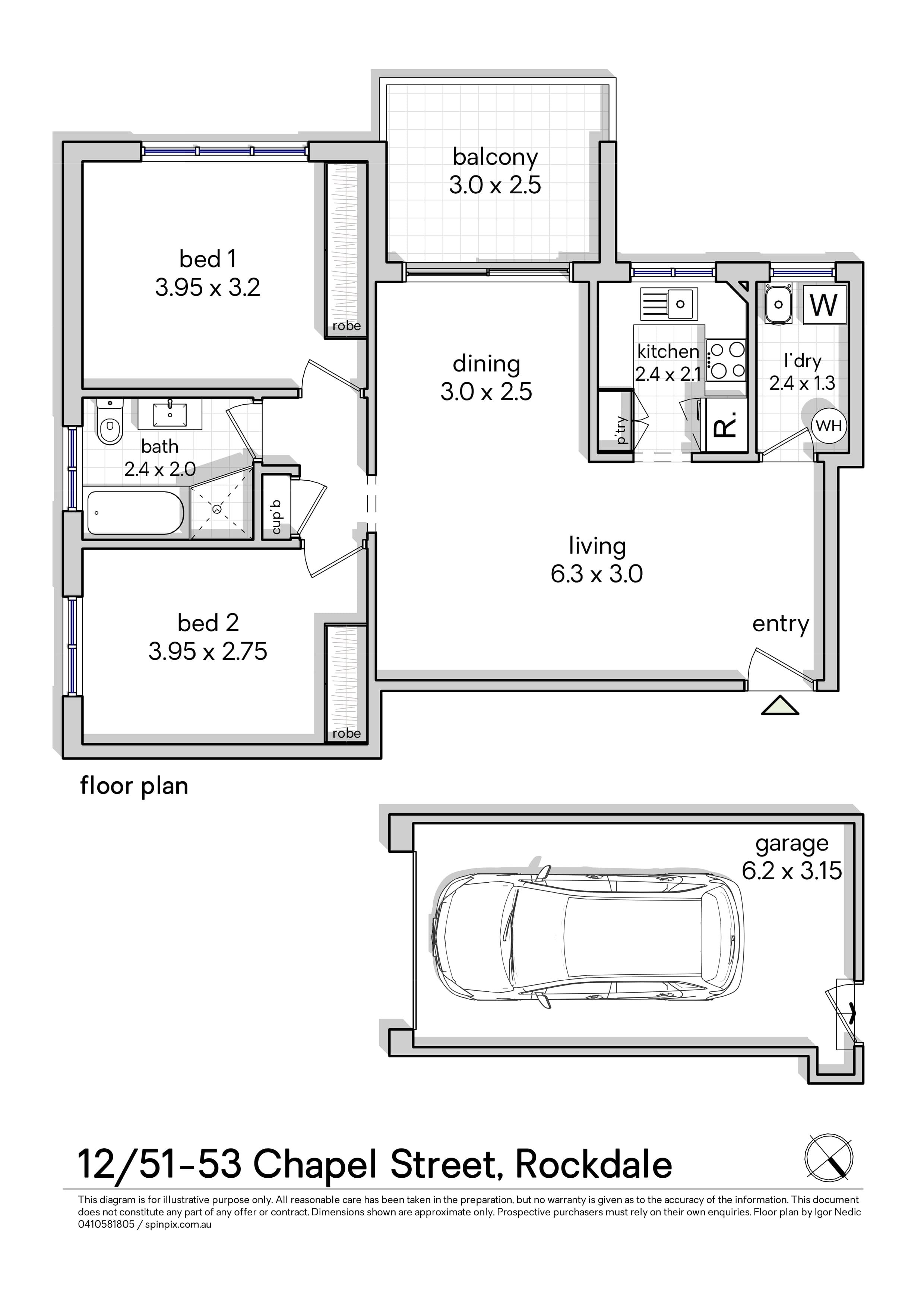 12/51 Chapel Street, Rockdale, NSW, 2216, Rockdale - Thumbnail 6