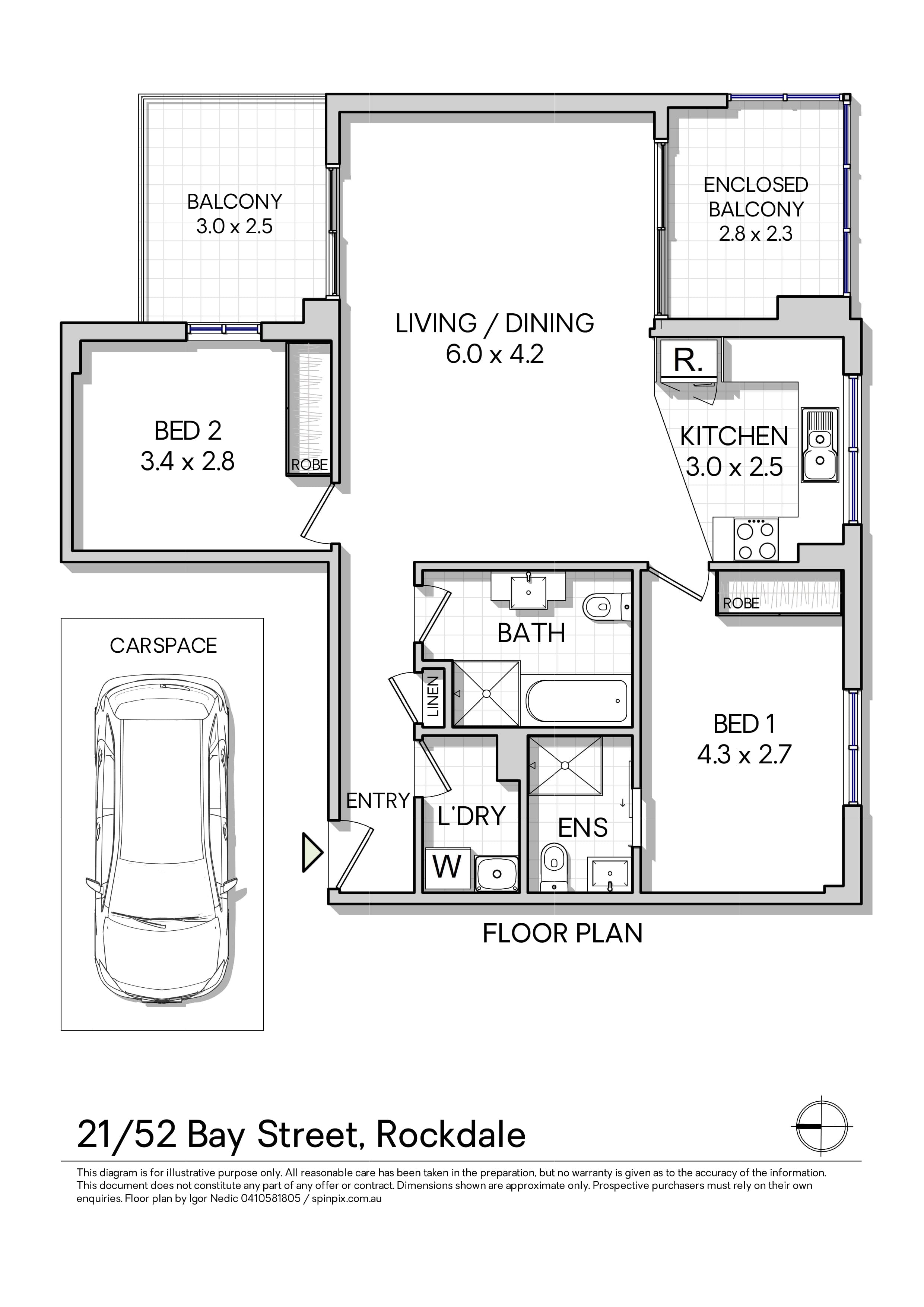 21/52 Bay Street, Rockdale, NSW, 2216, Rockdale - Thumbnail 8