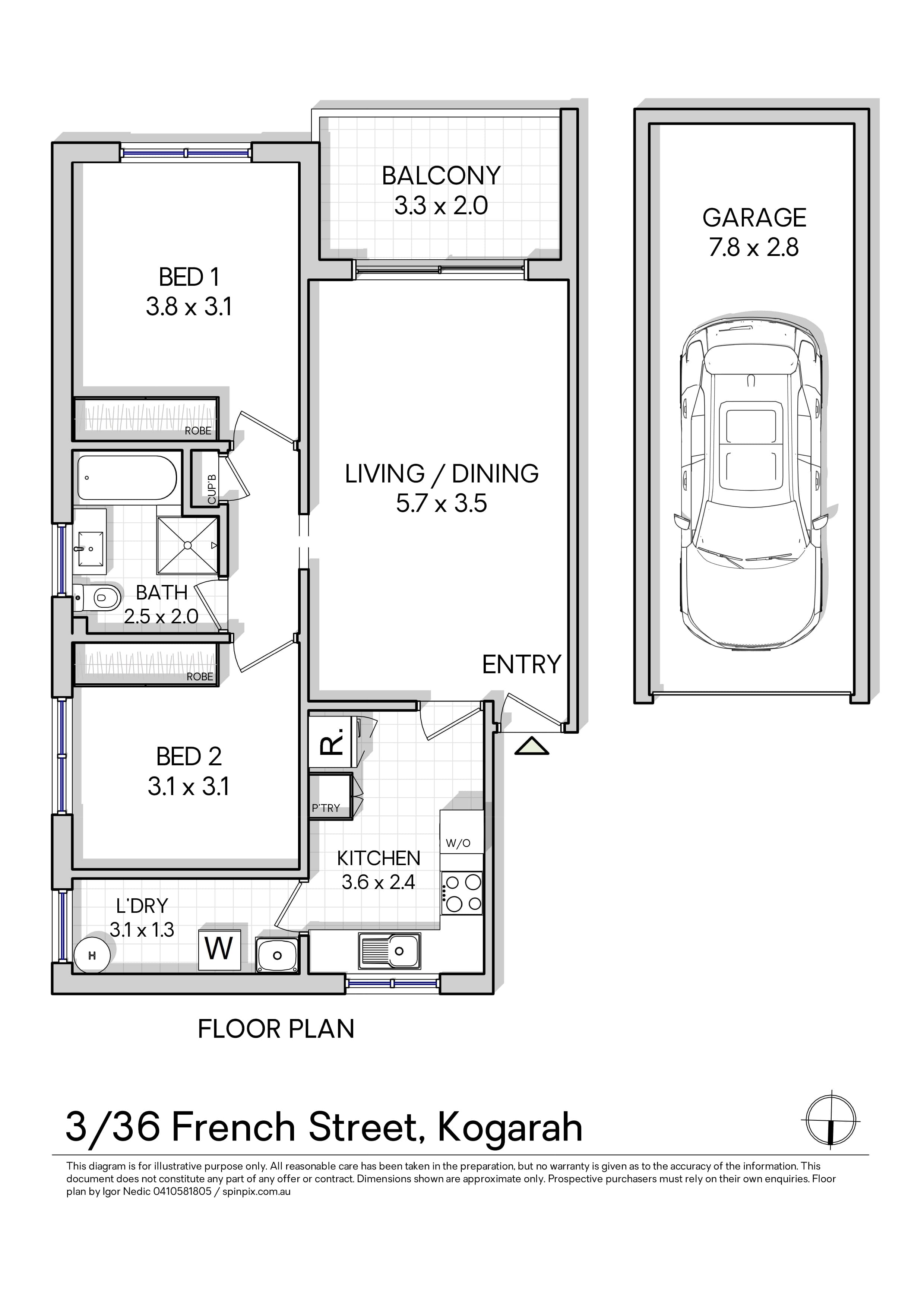 3/36 French Street, Kogarah, NSW, 2217, Kogarah - Thumbnail 7