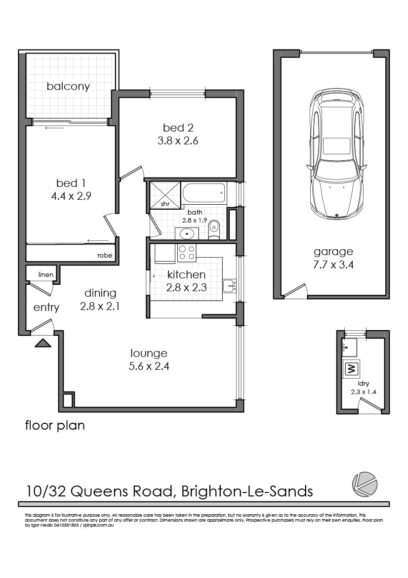 10/32 Queens Road, Brighton-le-sands, NSW, 2216, Brighton-Le-Sands - Thumbnail 7