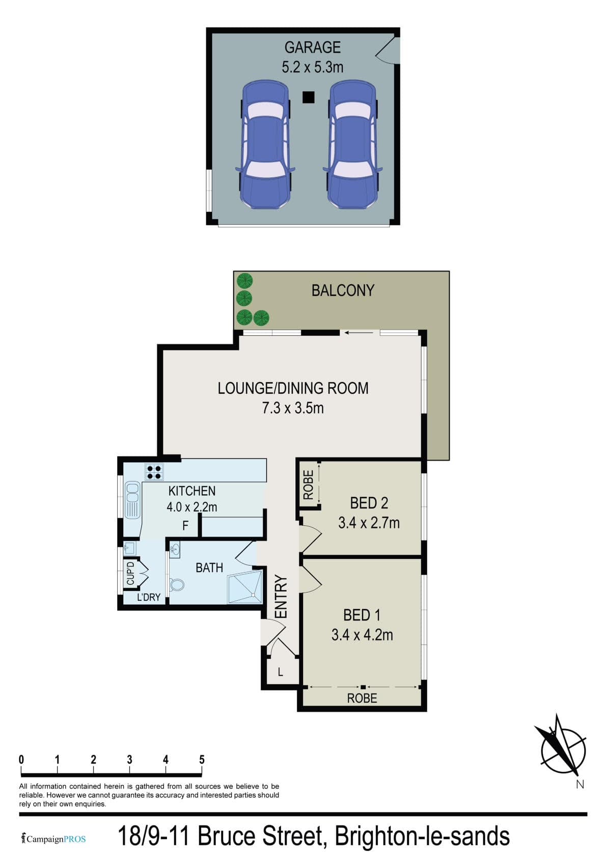 18/9-11 Bruce Street, Brighton-le-sands, NSW, 2216, Brighton-Le-Sands - Thumbnail 7