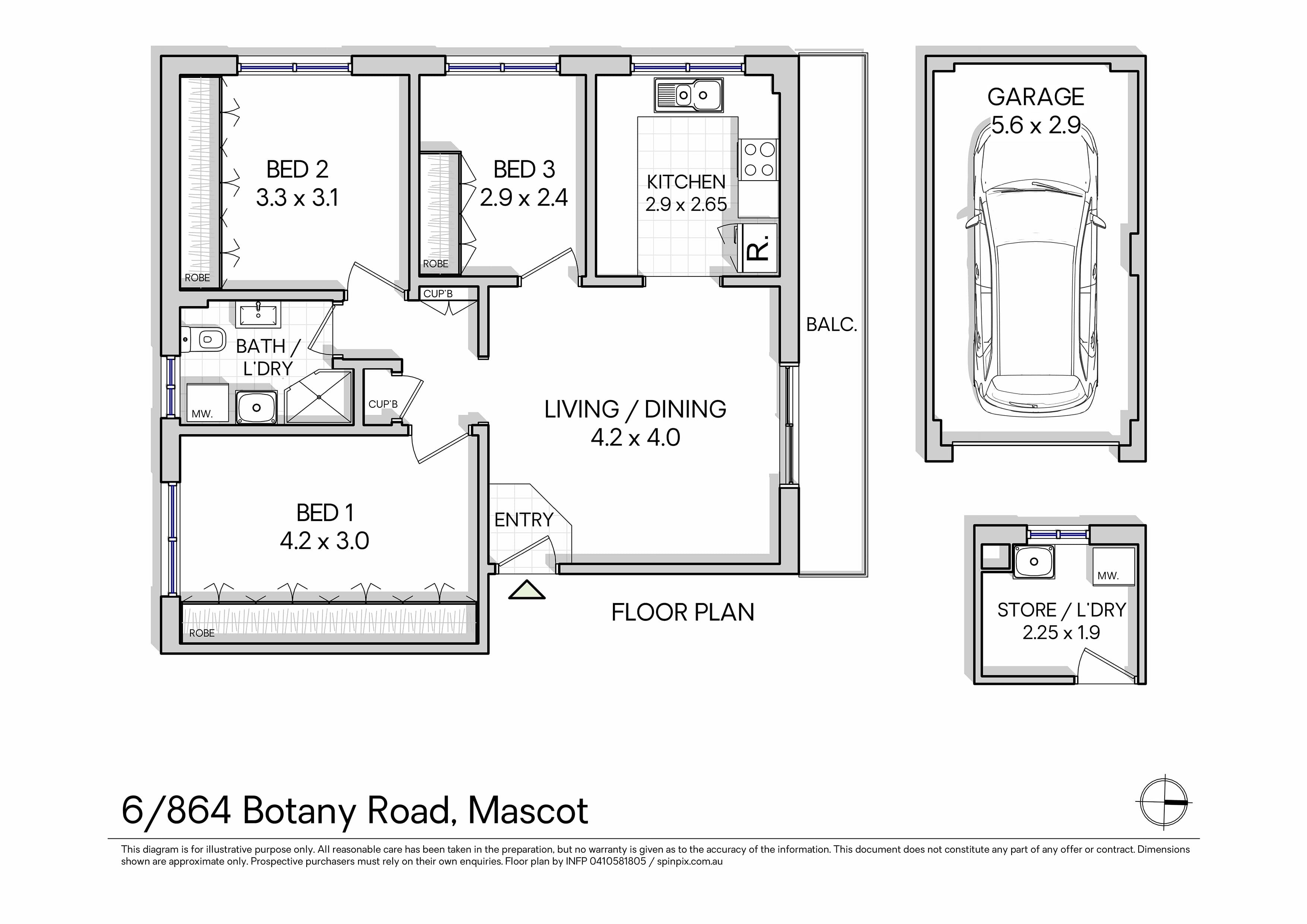 6/864 Botany Road, Mascot, NSW, 2020, Mascot - Thumbnail 7