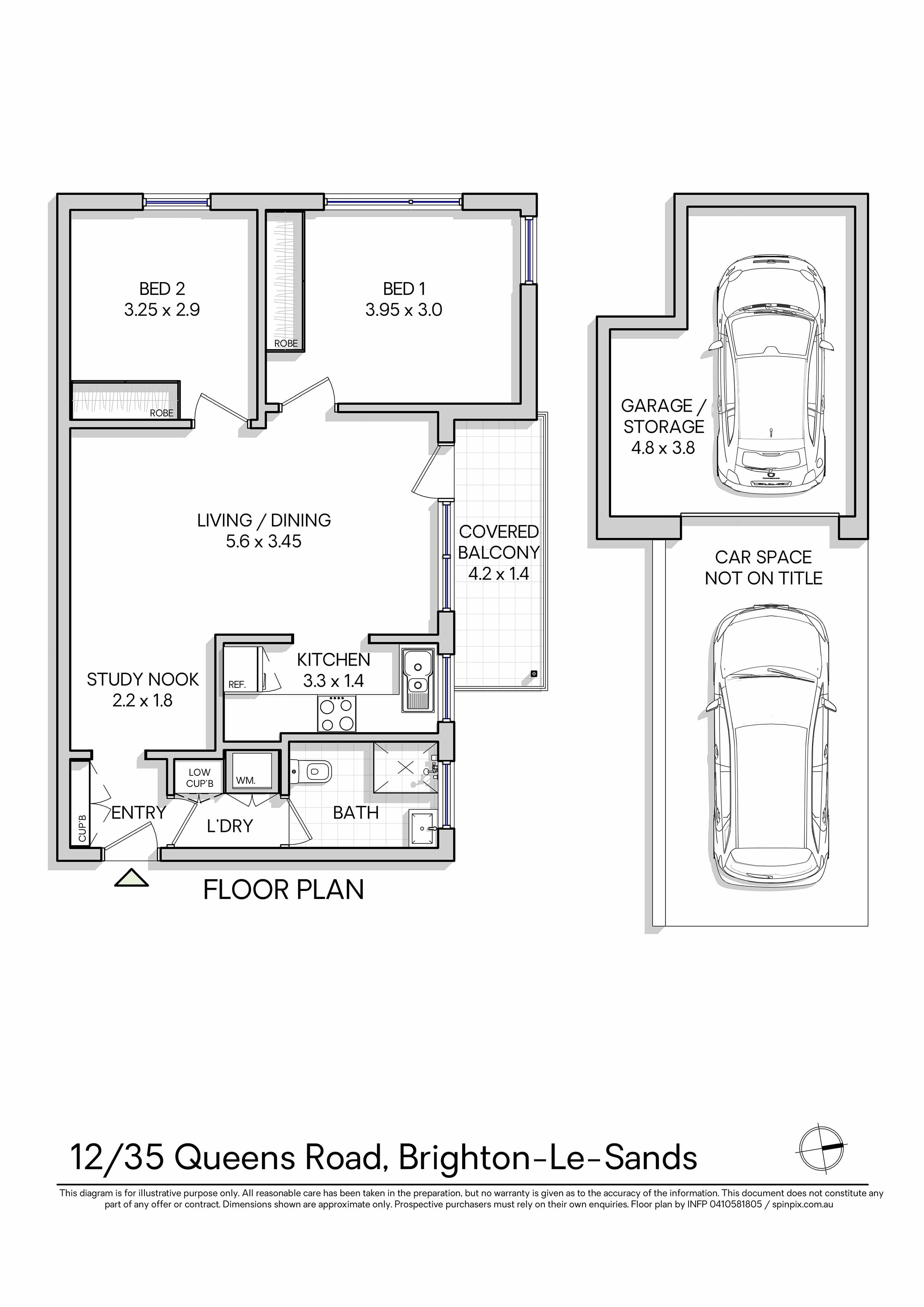 12/35 Queens Road, Brighton-le-sands, NSW, 2216, Brighton-Le-Sands - Thumbnail 8
