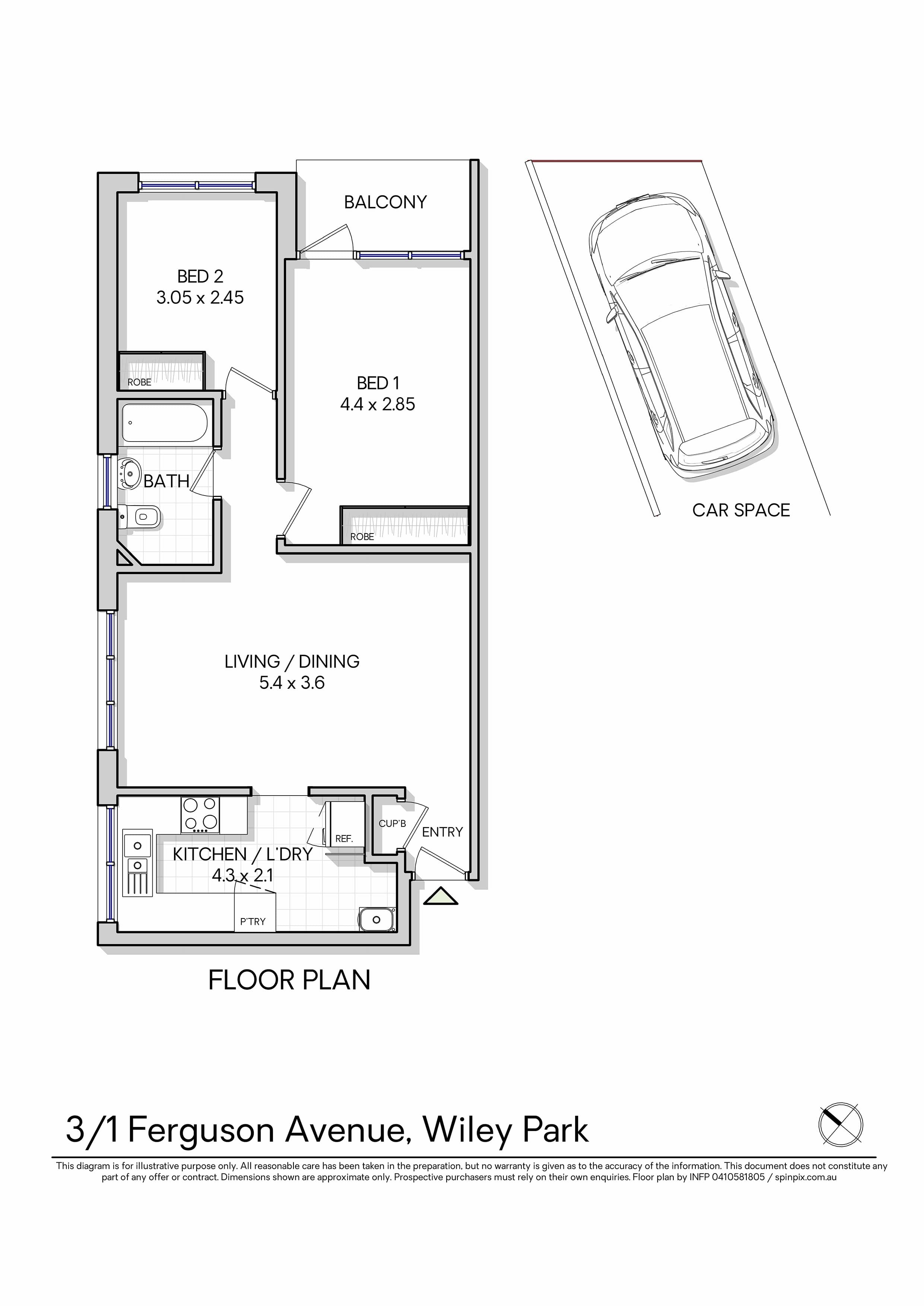 3/1 Ferguson Avenue, Wiley Park, NSW, 2195, Wiley Park - Thumbnail 6