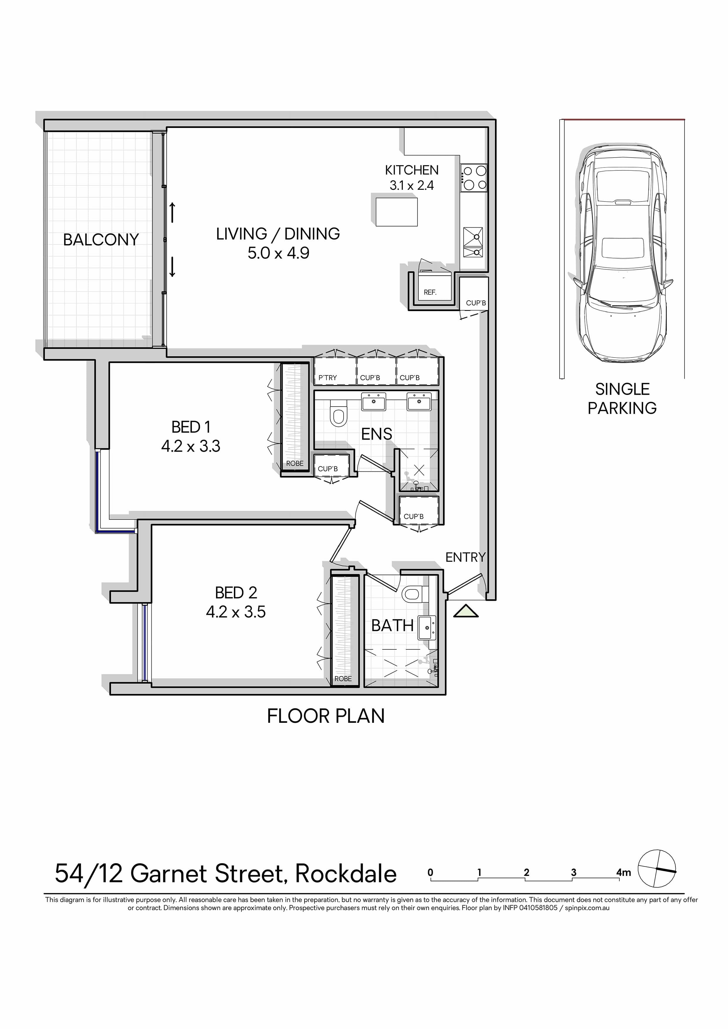 54/12 Garnet Street, Rockdale, NSW, 2216, Rockdale - Thumbnail 7