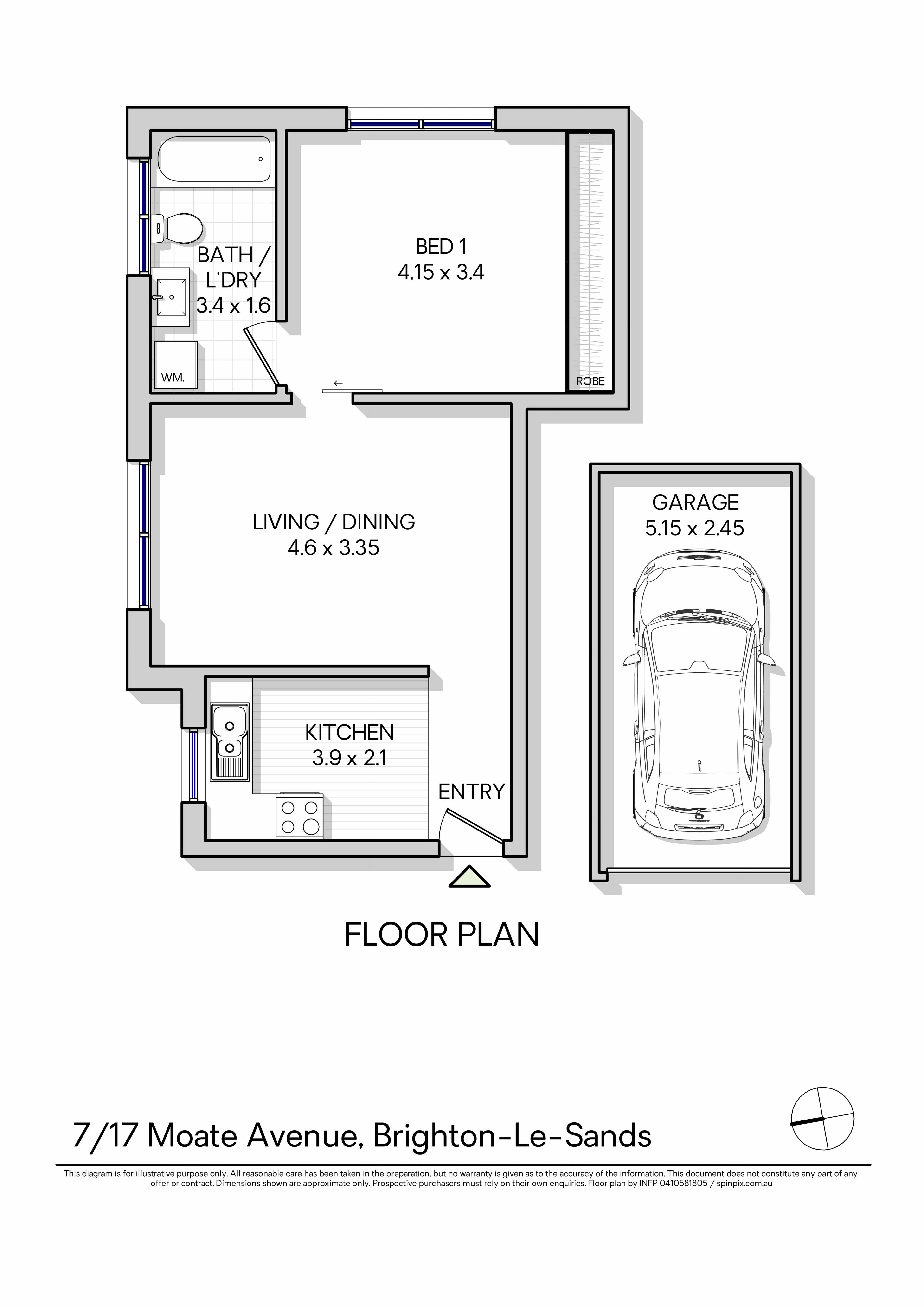 7/17 Moate Avenue, Brighton-le-sands, NSW, 2216, Brighton-Le-Sands - Thumbnail 6