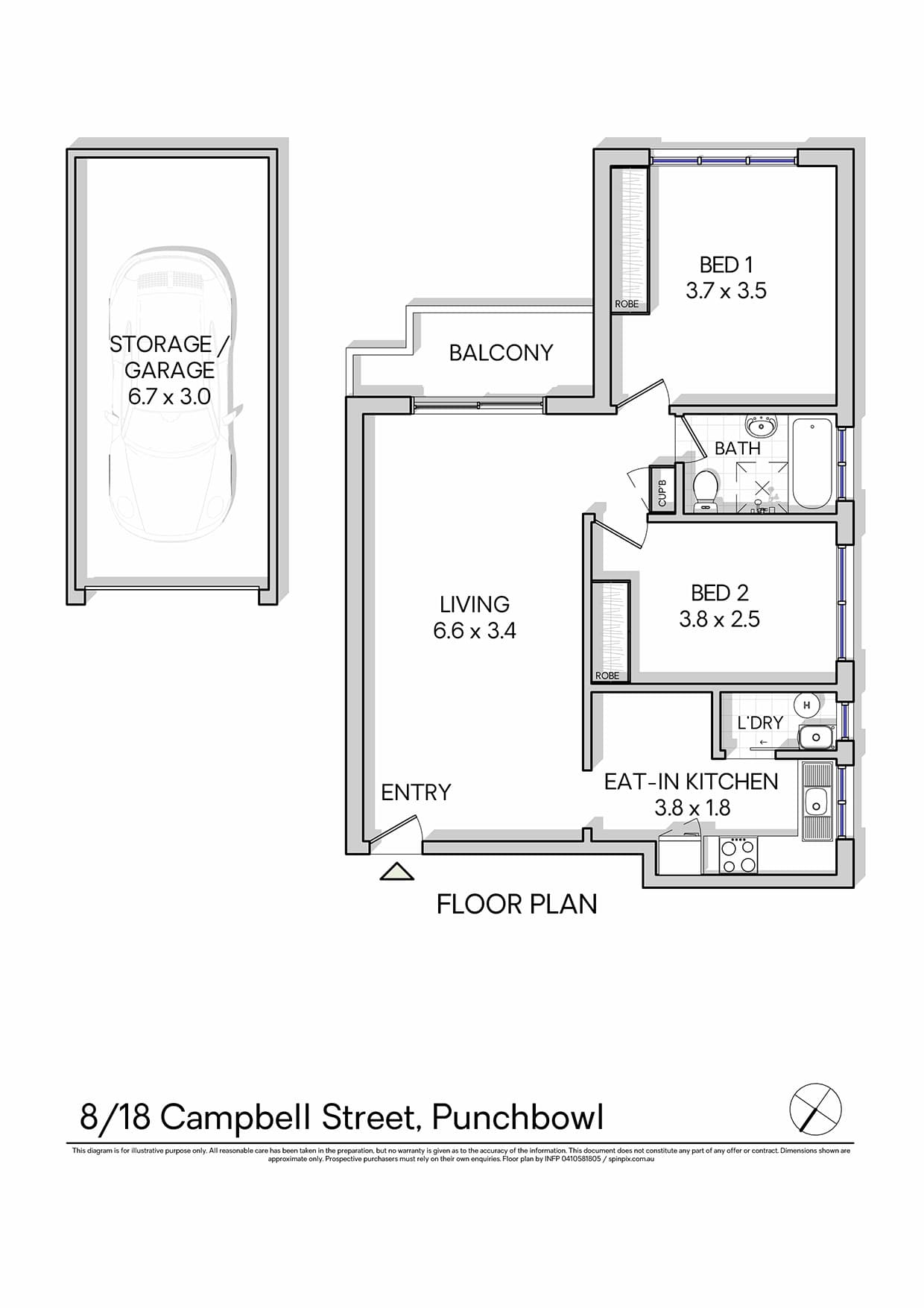 8/18 Campbell Street, Punchbowl, NSW, 2196, Punchbowl - Thumbnail 8