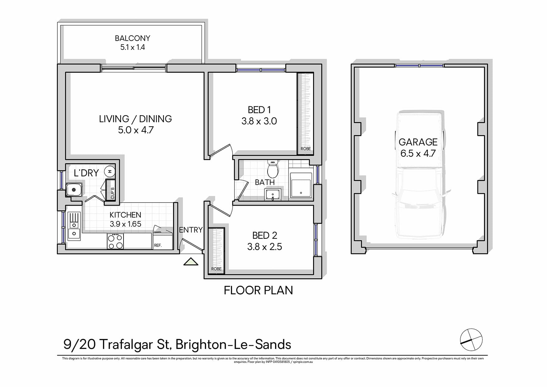 9/20 Trafalgar Street, Brighton-le-sands, NSW, 2216, Brighton-Le-Sands - Thumbnail 7