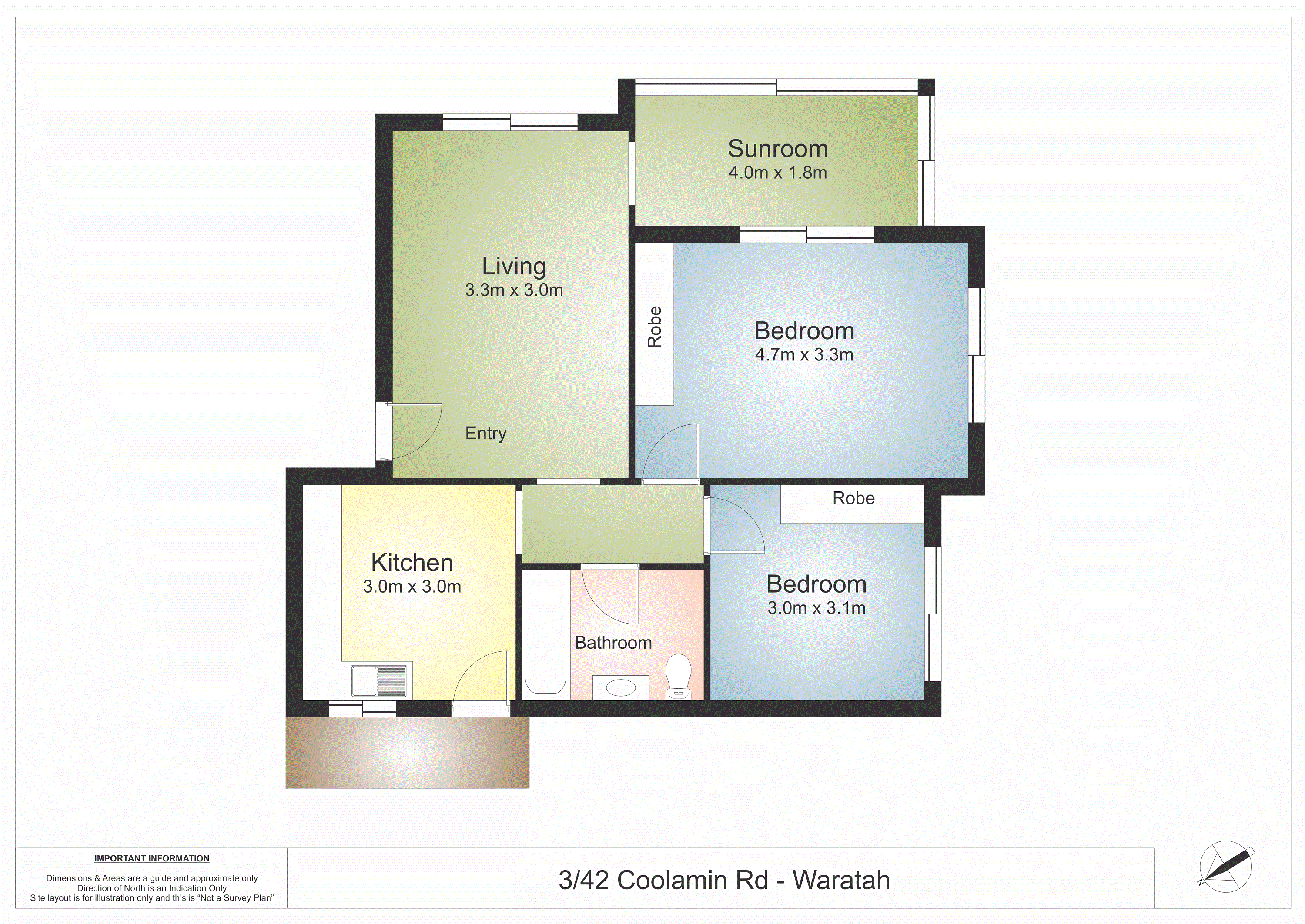 3/42 Coolamin Road, Waratah, NSW, 2298, Waratah - Thumbnail 8