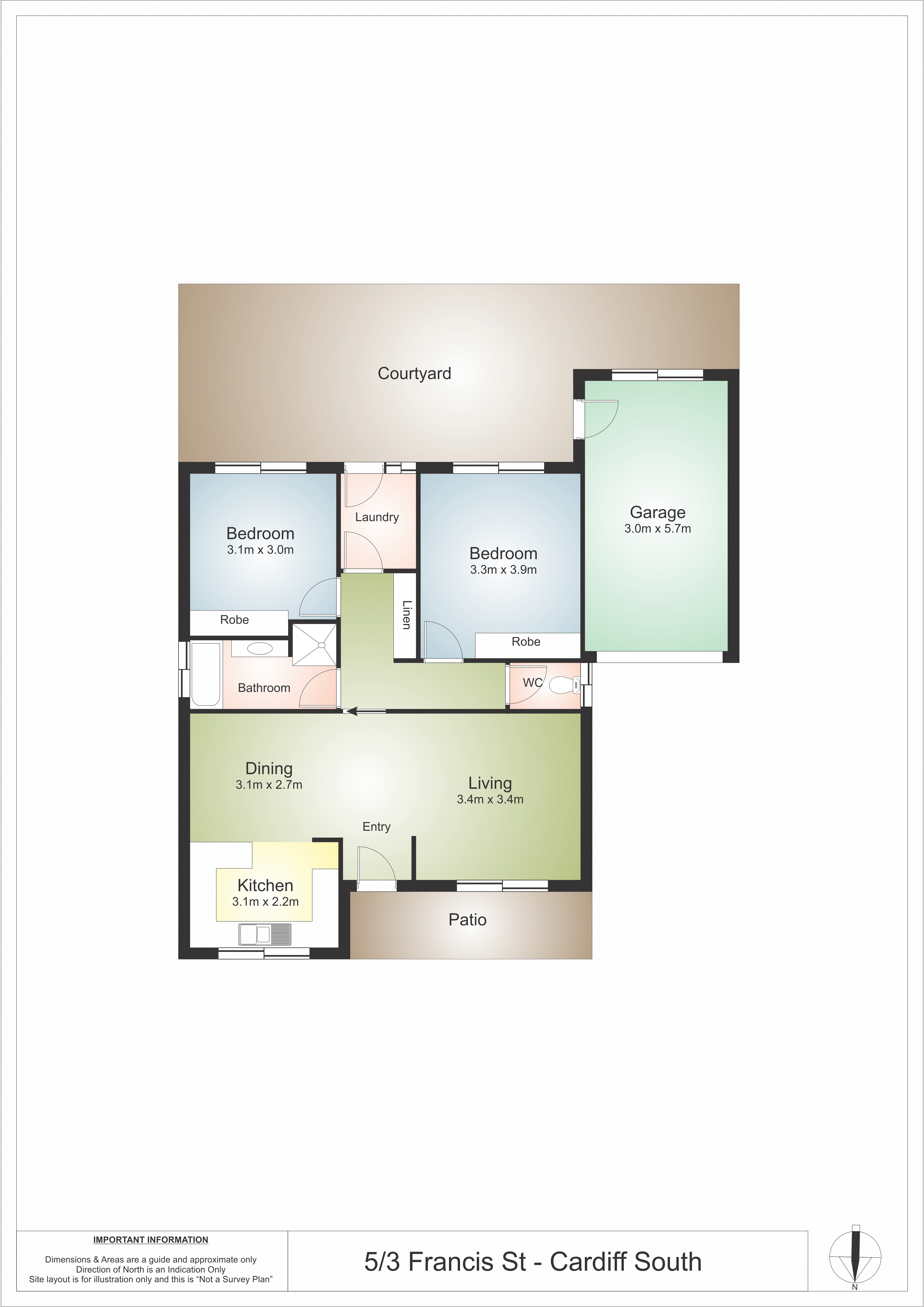 5/3 Francis Street, Cardiff South, NSW, 2285, Cardiff South - Thumbnail 8