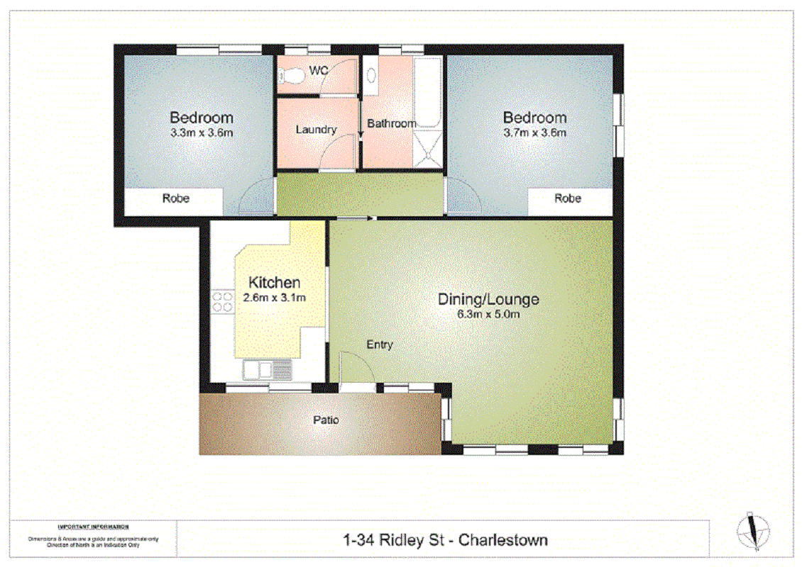 1/34 Ridley Street, Charlestown, NSW, 2290, Charlestown - Thumbnail 8