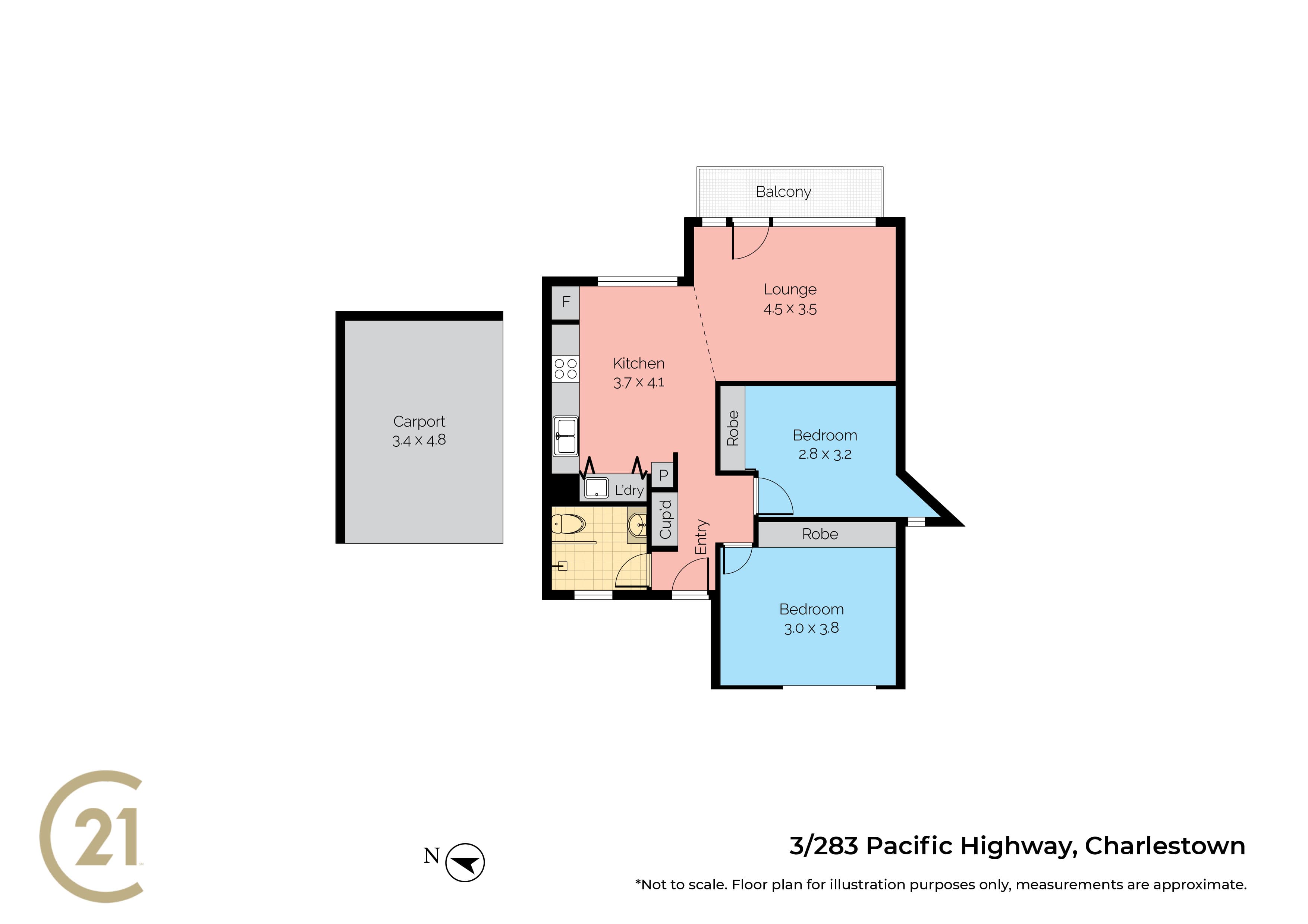 3/283 Pacific Highway, Charlestown, NSW, 2290, Charlestown - Thumbnail 8