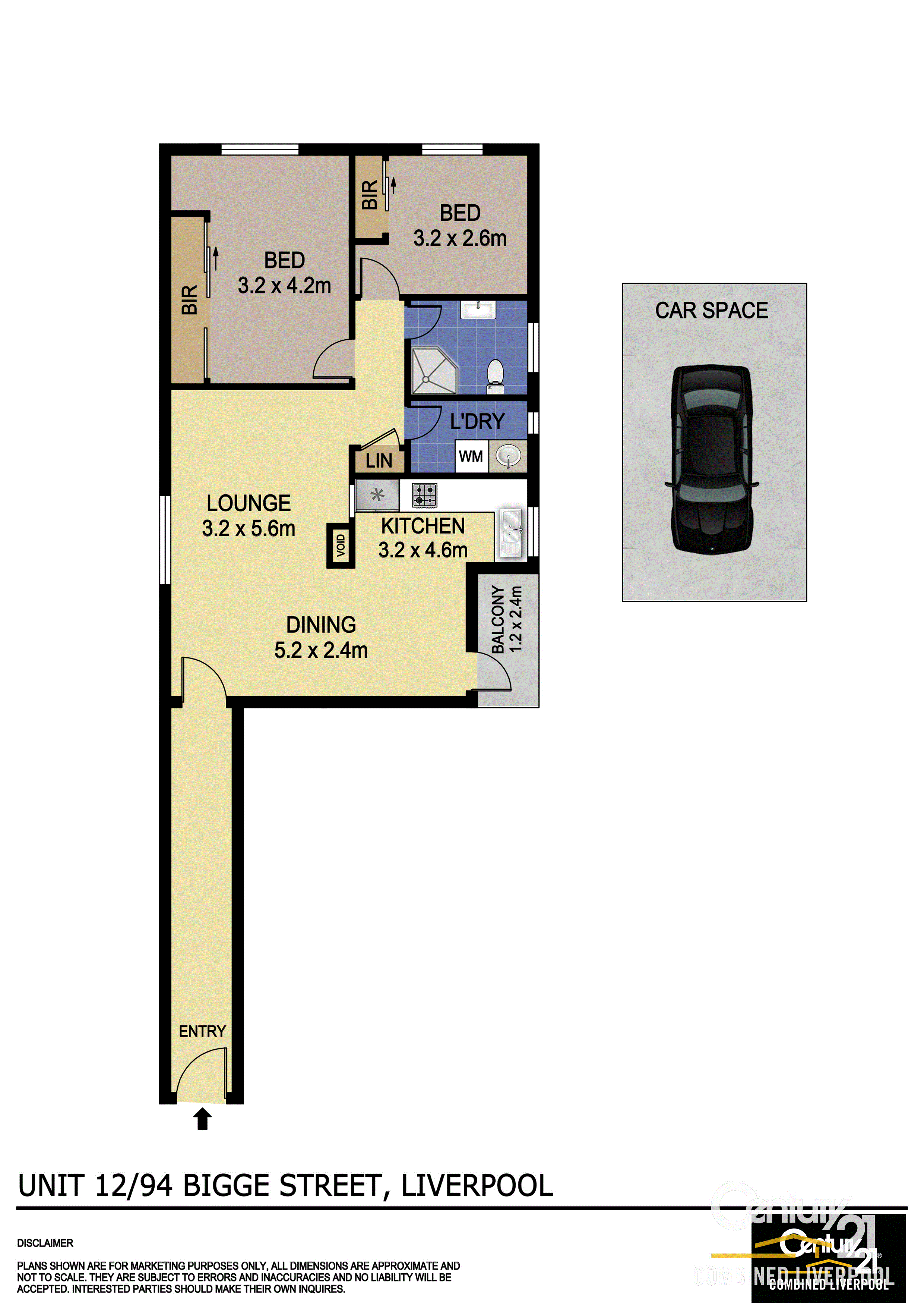 12/94-100 Bigge Street, Liverpool, NSW, 2170, Liverpool - Thumbnail 7