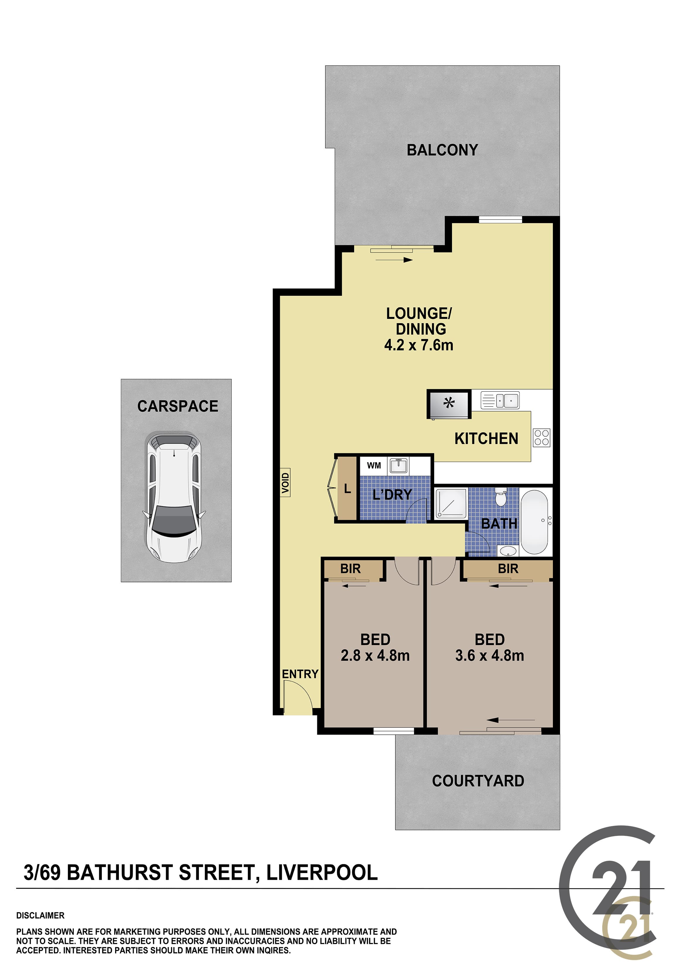 3/69 Bathurst Street, Liverpool, NSW, 2170, Liverpool - Thumbnail 8