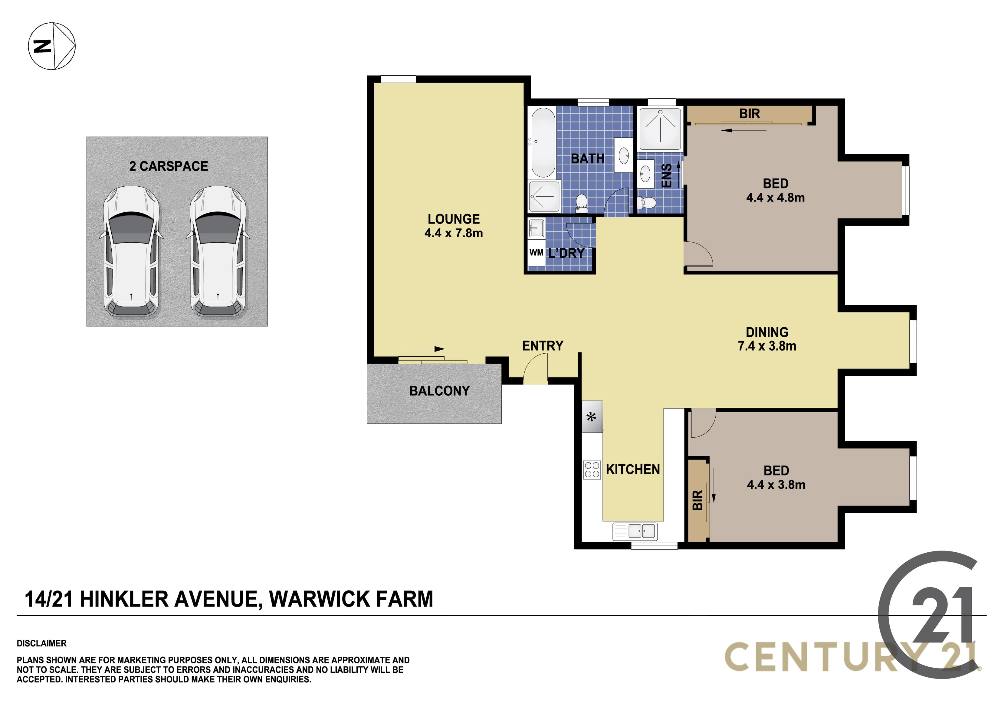 14/21-23  Hinkler Avenue, Warwick Farm, NSW, 2170, Warwick Farm - Thumbnail 7