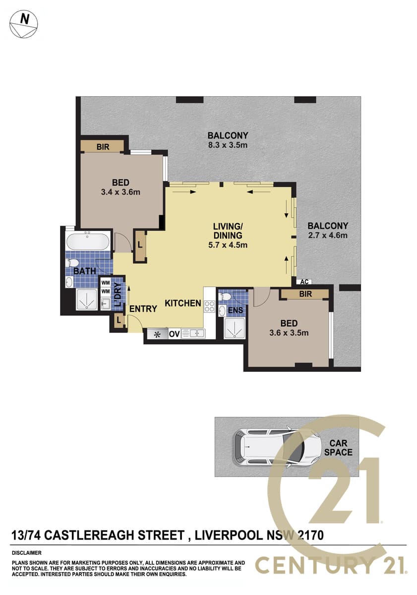 13/74 Castlereagh Street, Liverpool, NSW, 2170, Liverpool - Thumbnail 7