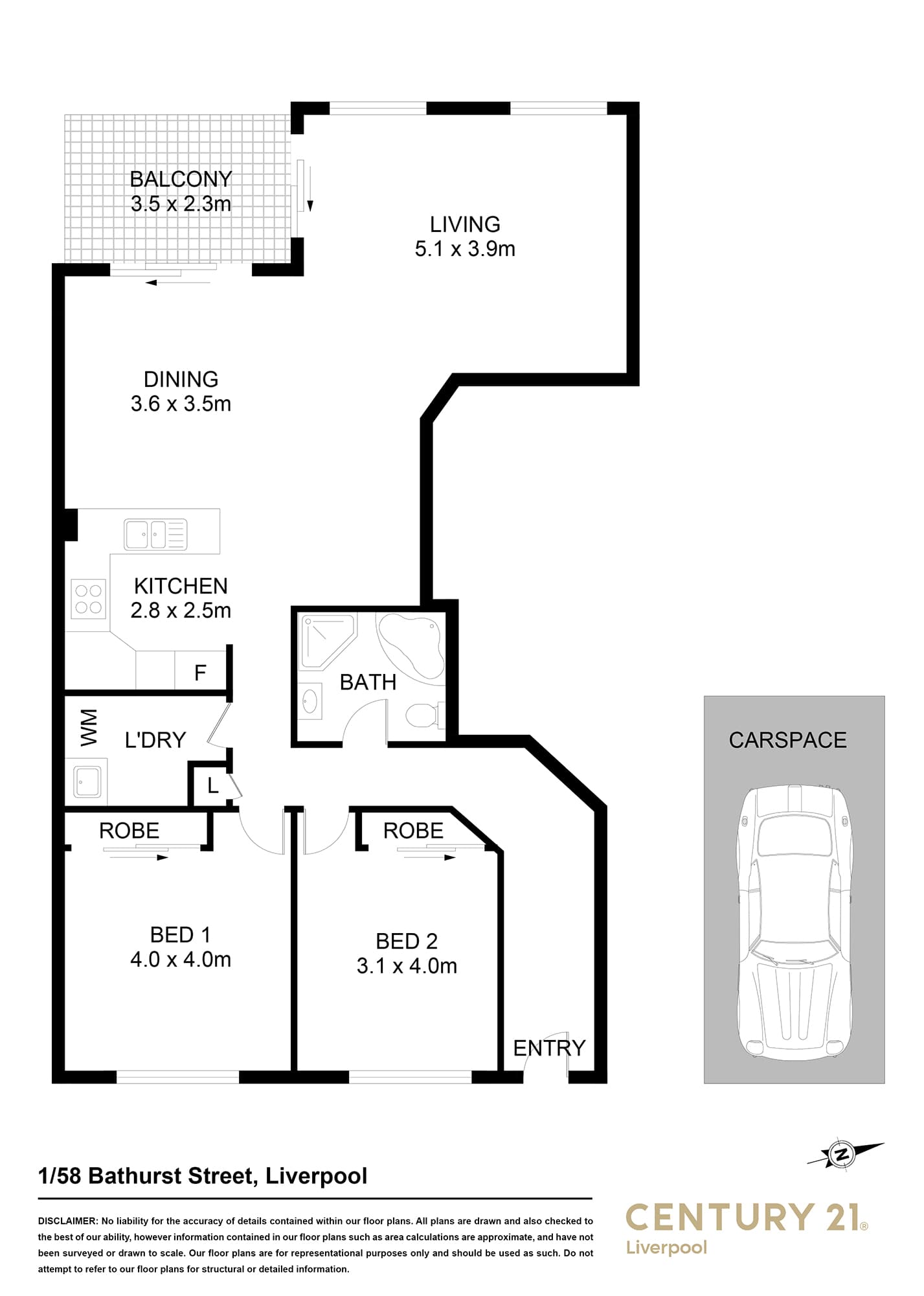 1/58 Bathurst Street, Liverpool, NSW, 2170, Liverpool - Thumbnail 8