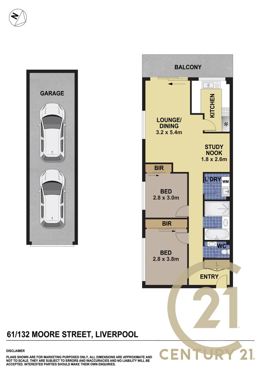 61/132 Moore Street, Liverpool, NSW, 2170, Liverpool - Thumbnail 7